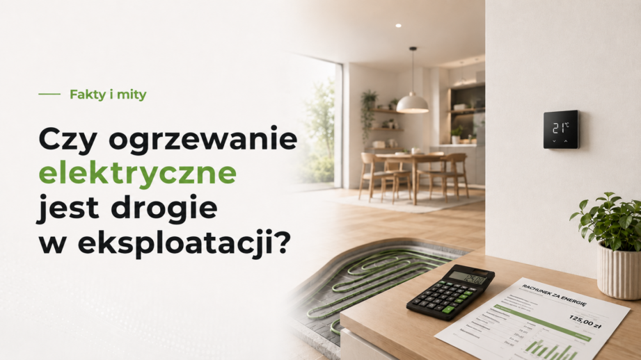 Fakty i mity: Czy ogrzewanie elektryczne jest drogie w eksploatacji?