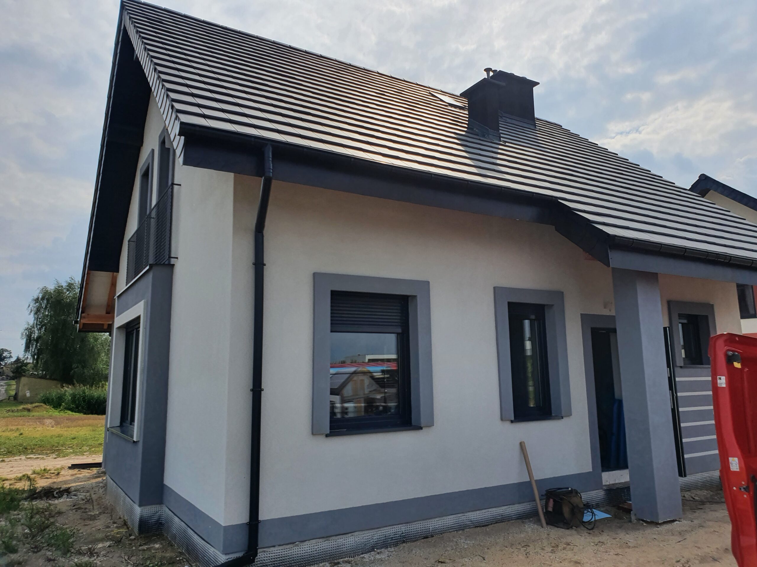 Nowo wybudowany dom w Zgorzynie