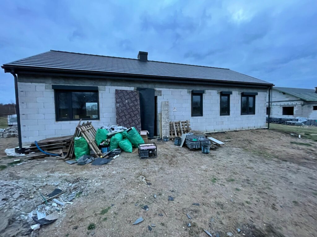 Realizacja Nowo wybudowany dom w Wieprzu | Samurio.pl