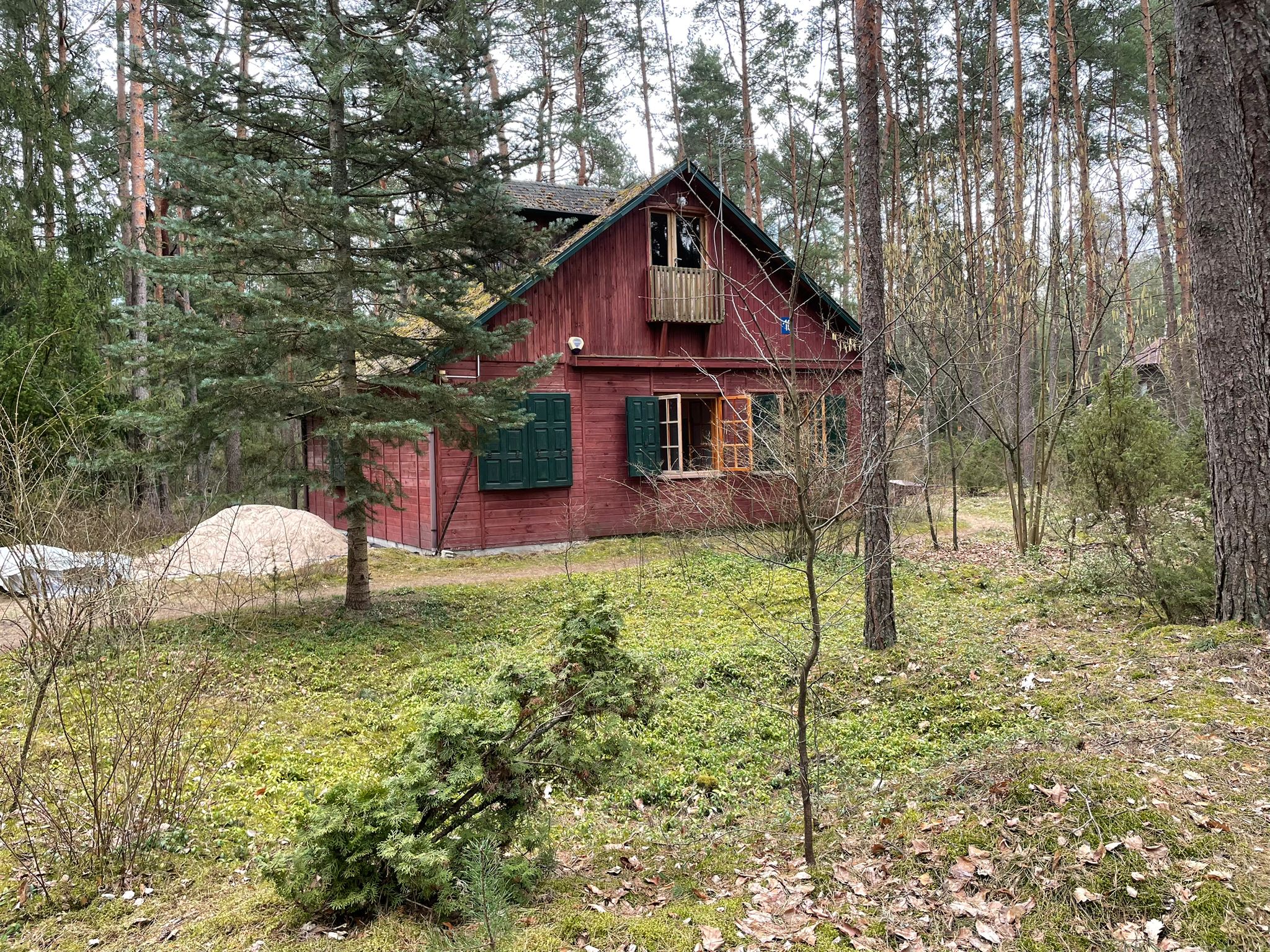 Remontowany leśny domek w Popowo-Letniskowo
