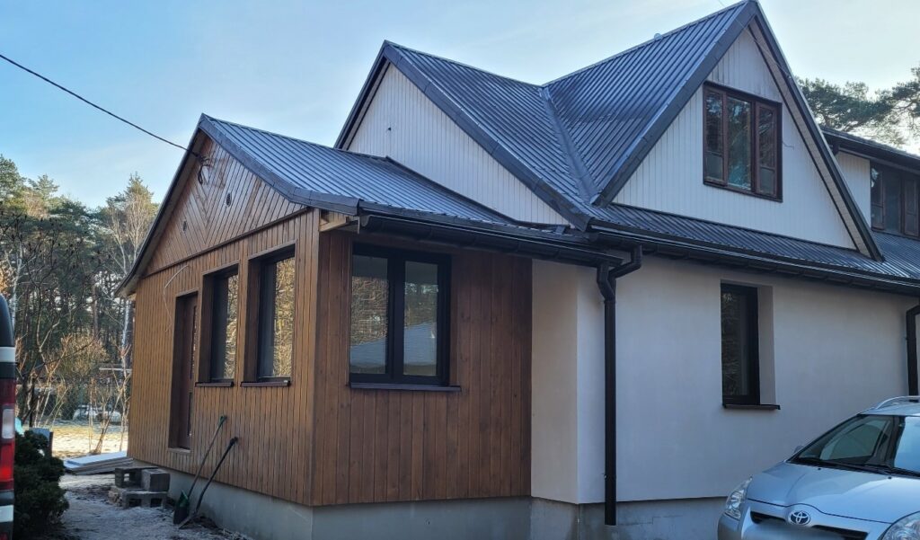 Realizacja Remontowany dom w Borzymach | Samurio.pl