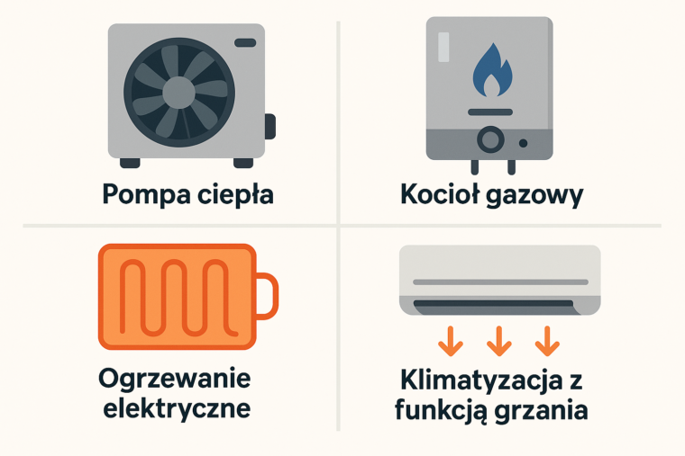 Pełna analiza popularnych systemów grzewczych 2025 – pompa ciepła, gaz, ogrzewanie elektryczne i klimatyzacja z funkcją grzania