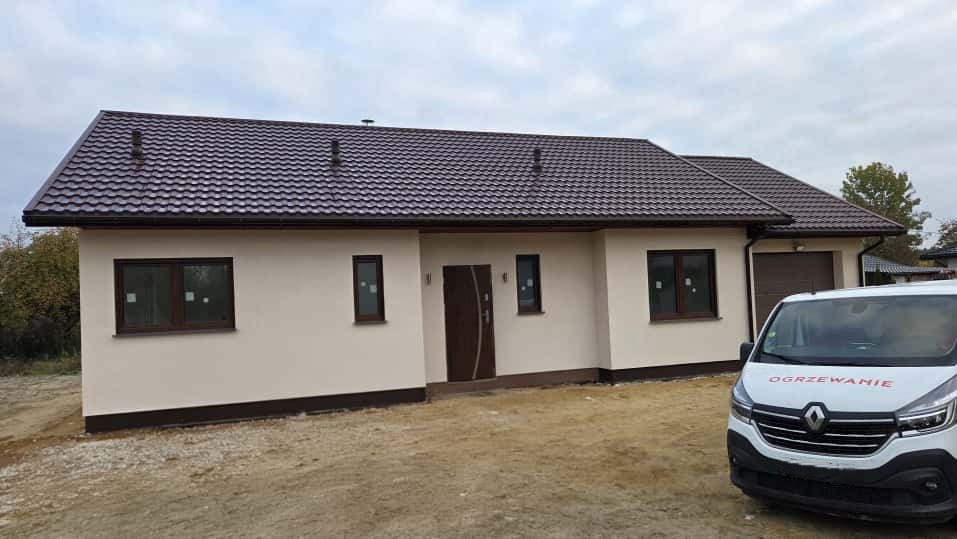 Ogrzewany dom jednorodzinny w Horodyszczach