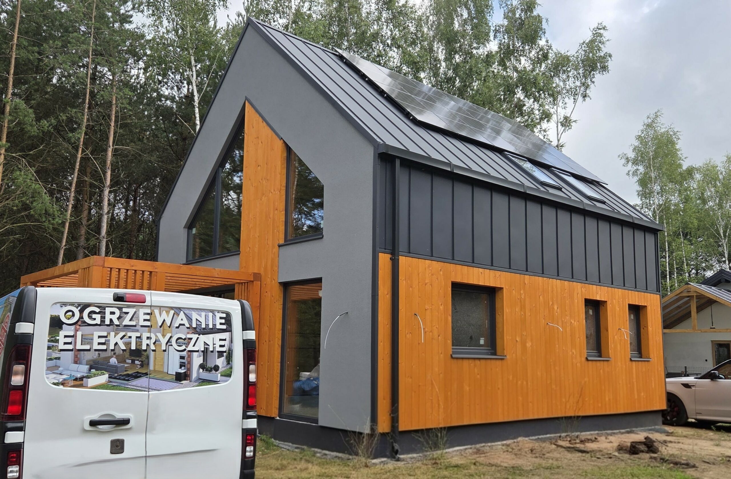 Nowo wybudowany dom w Włodzimierzowie