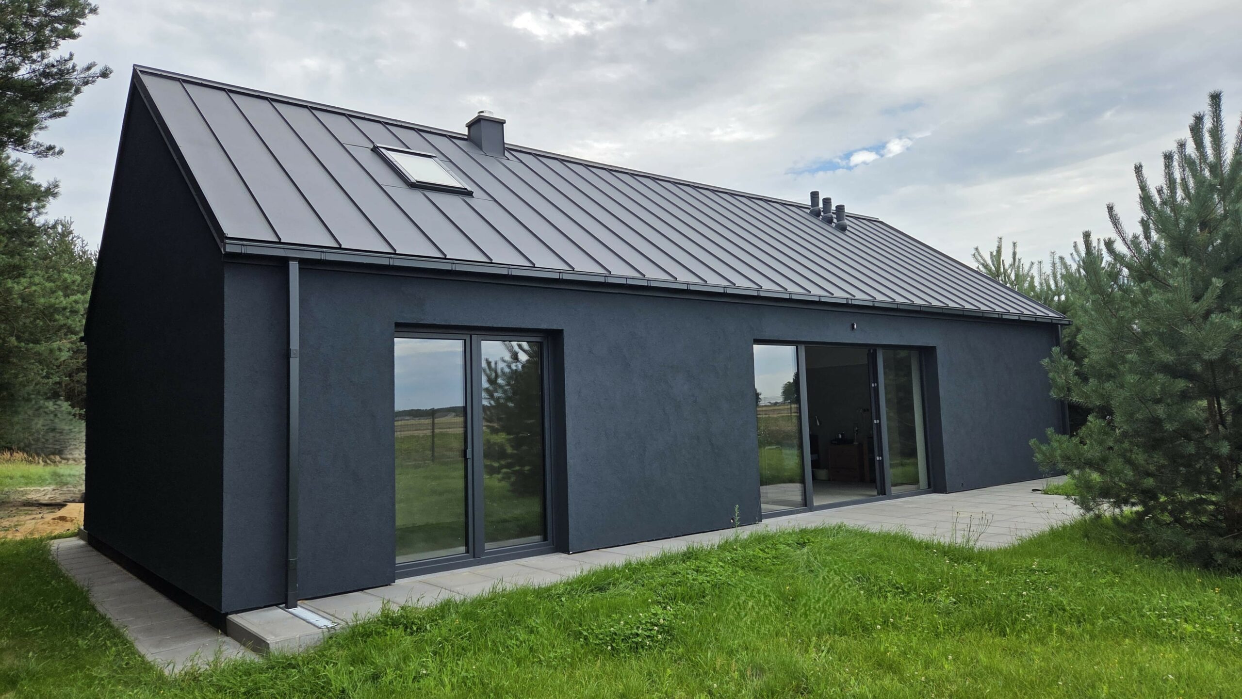 Nowo wybudowany dom w Kamieńszczyźnie