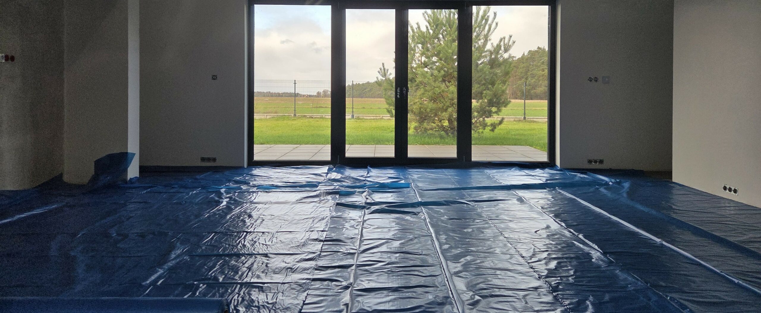 Nowo wybudowany dom w Kamieńszczyźnie