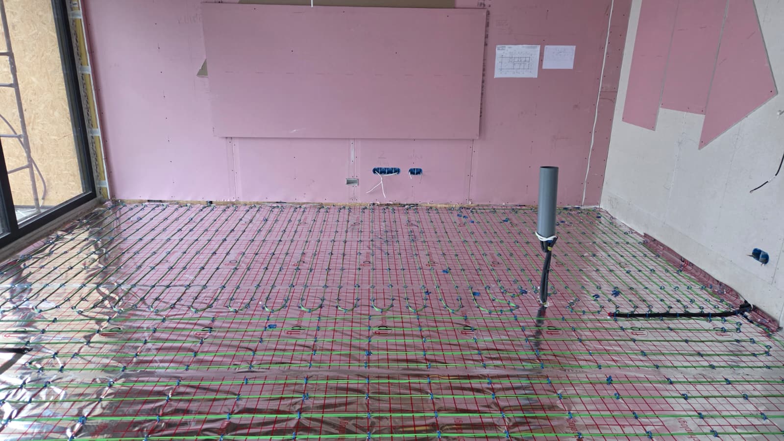 Ogrzewanie kablami akumulacyjnymi w Łaziskach Górnych