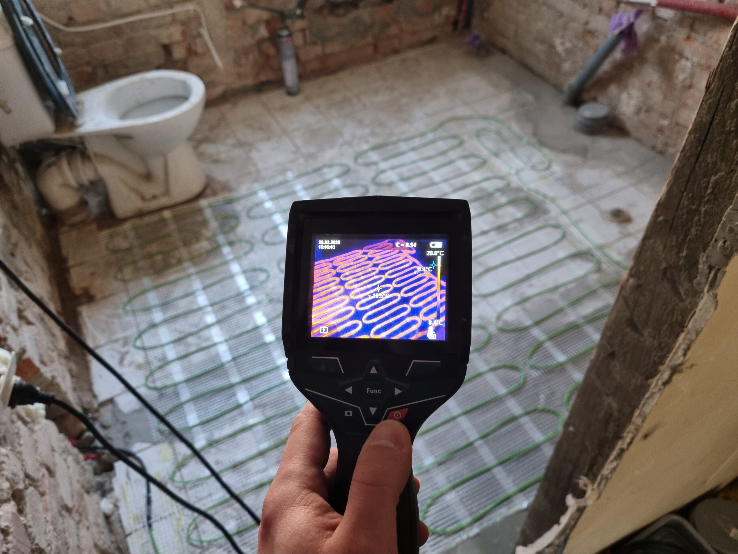 Folie i maty grzewcze w domu jednorodzinnym w Poznaniu