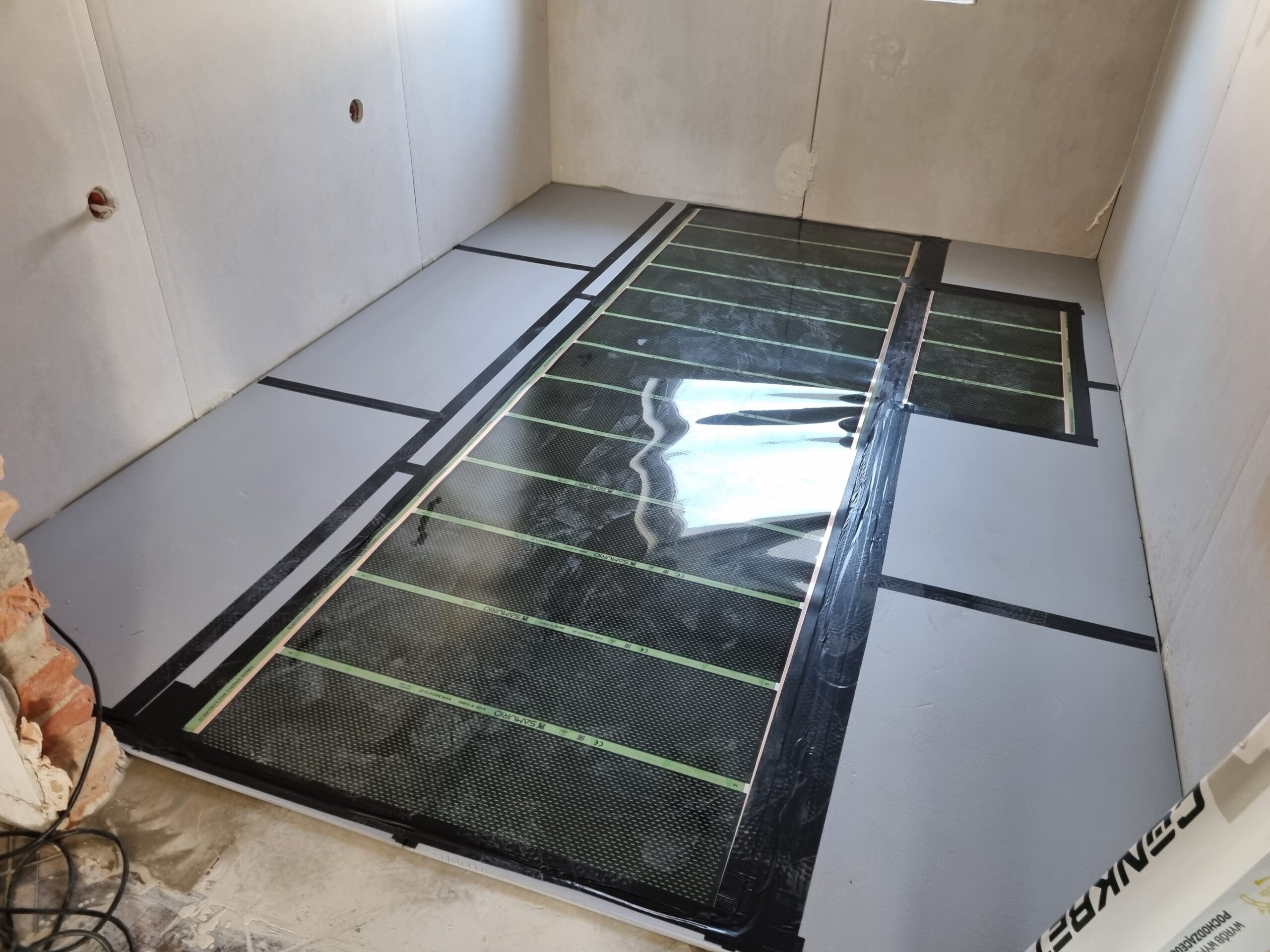 Folie i maty grzewcze w domu jednorodzinnym w Poznaniu