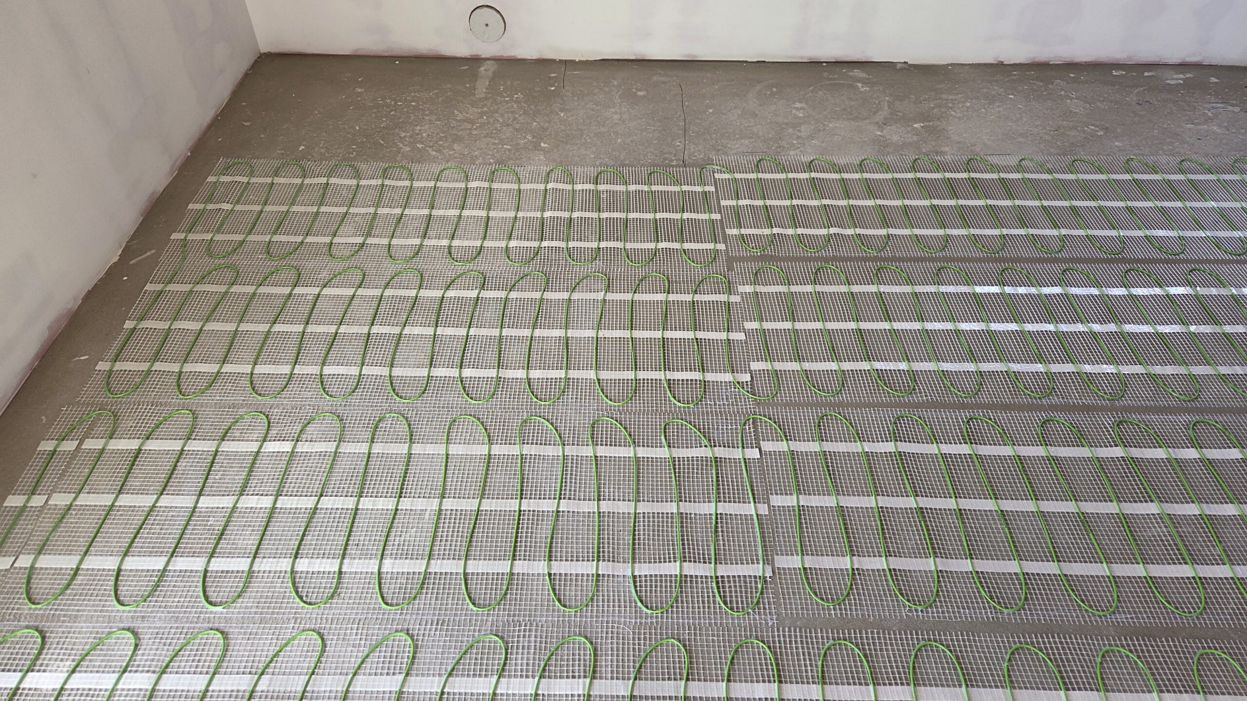 Domek ogrzewany matami grzewczymi w Piotrowicach