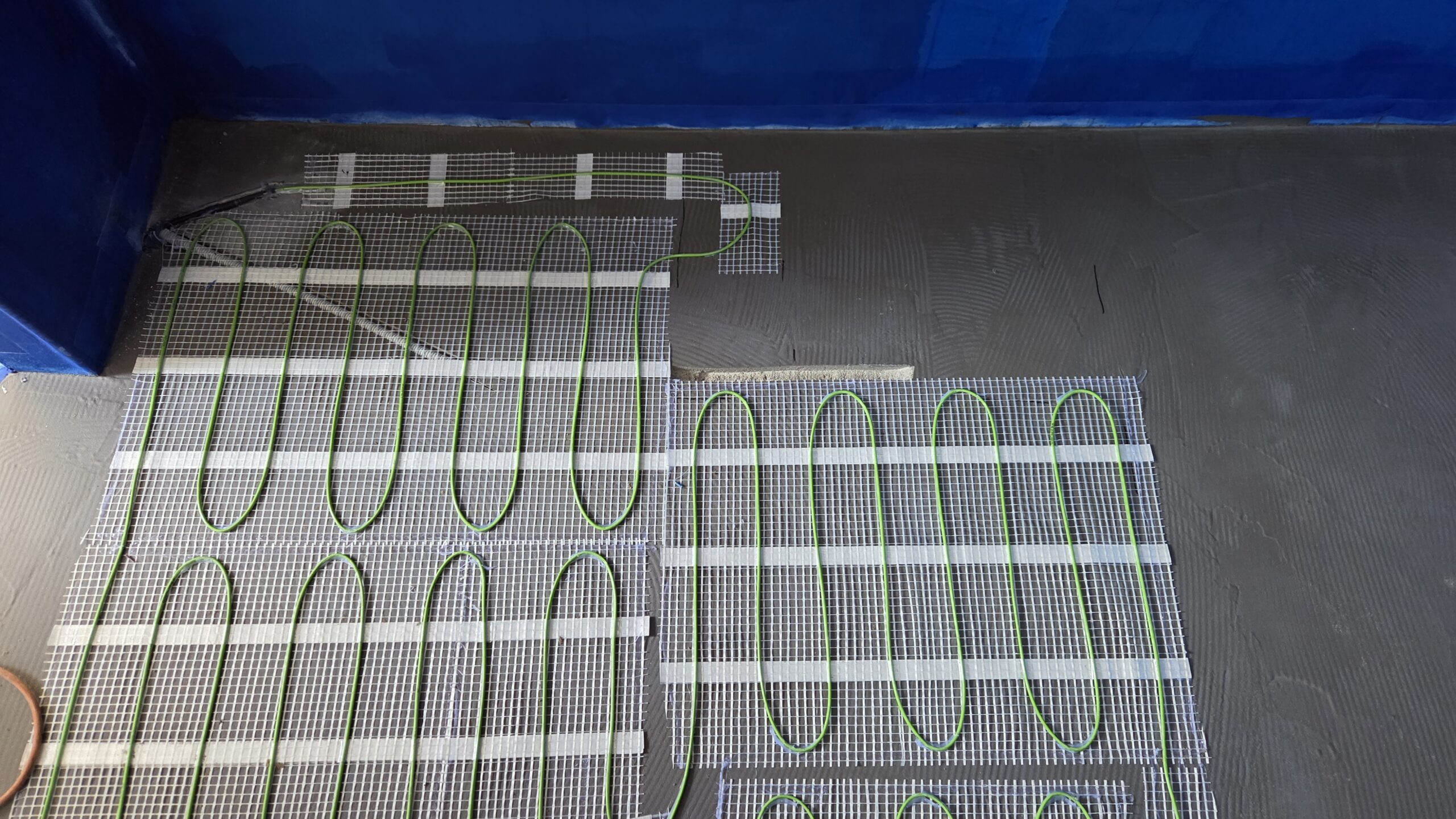 Domek ogrzewany matami grzewczymi w Piotrowicach