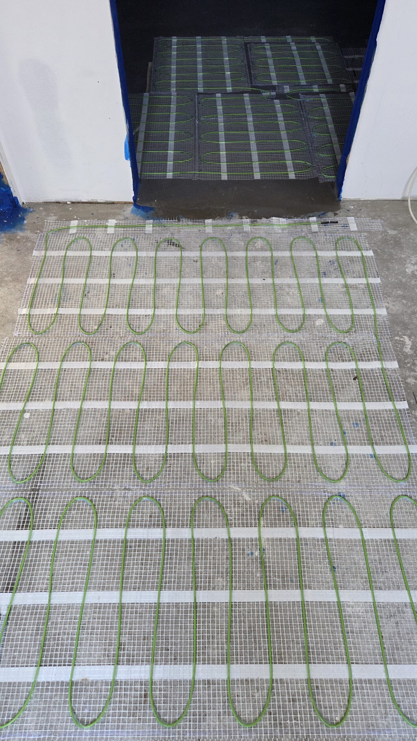 Domek ogrzewany matami grzewczymi w Piotrowicach