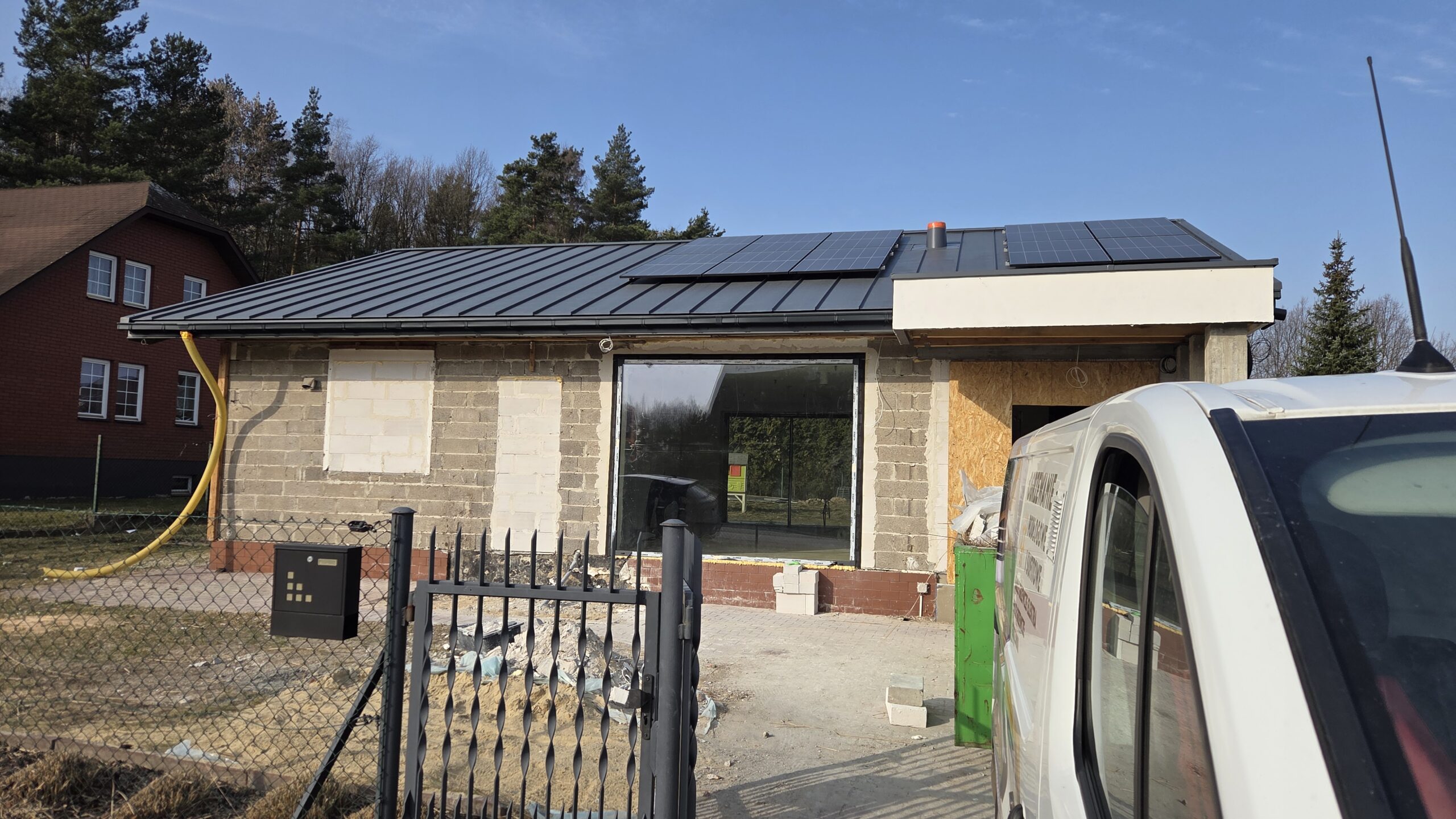 Maty grzewcze w domu w Przysusze