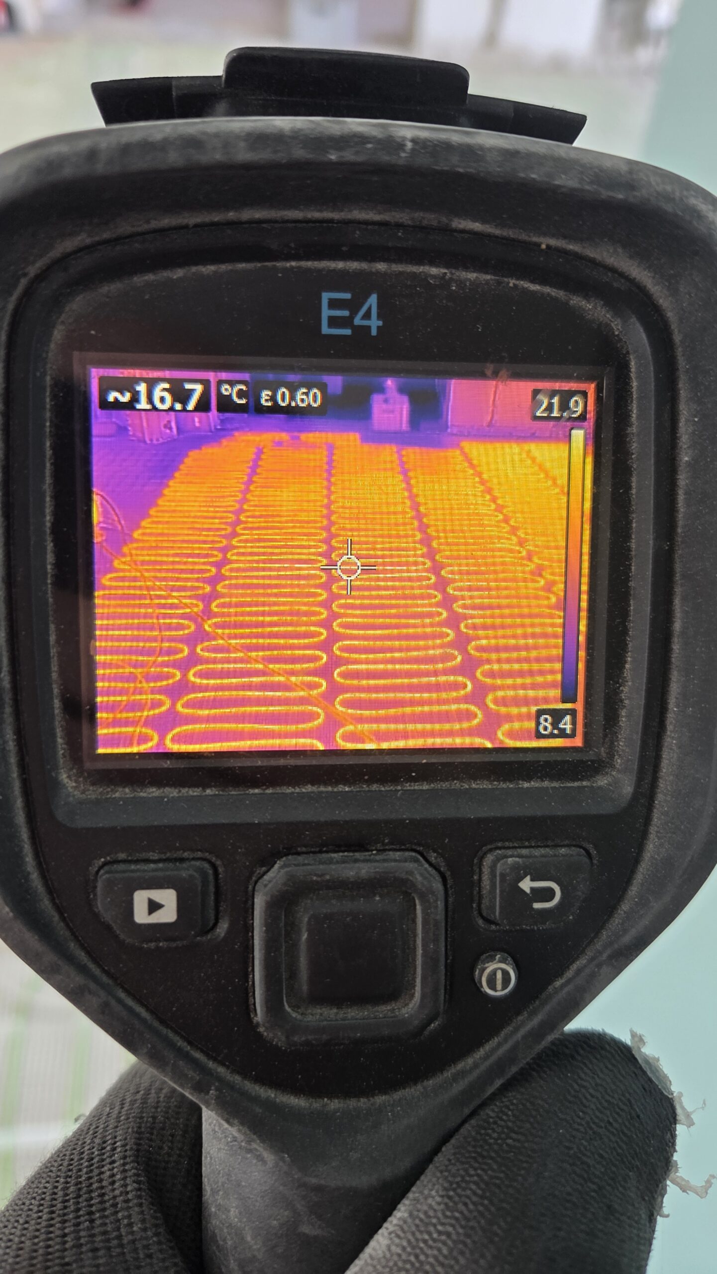 Maty grzewcze w domu w Przysusze