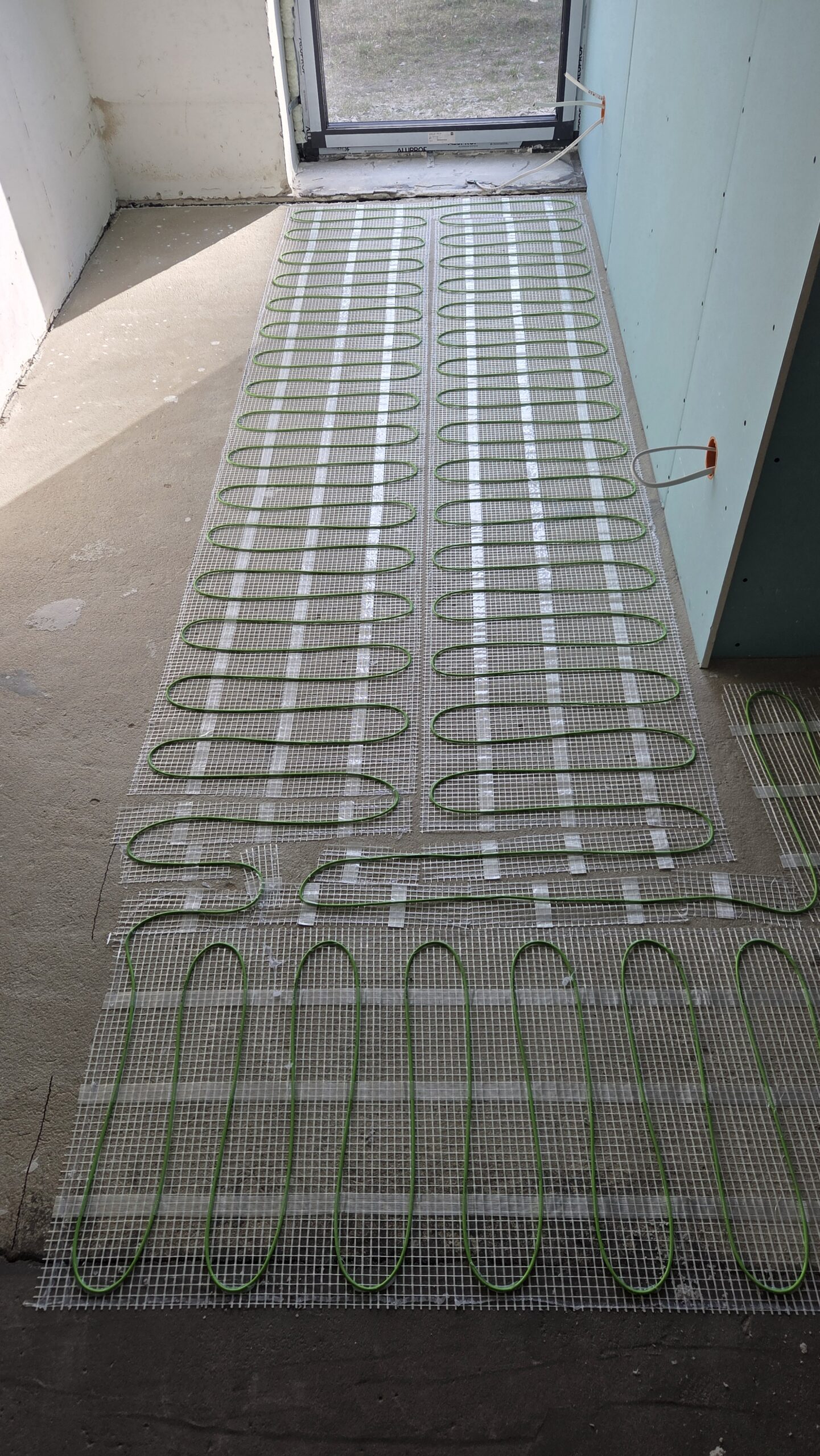 Maty grzewcze w domu w Przysusze