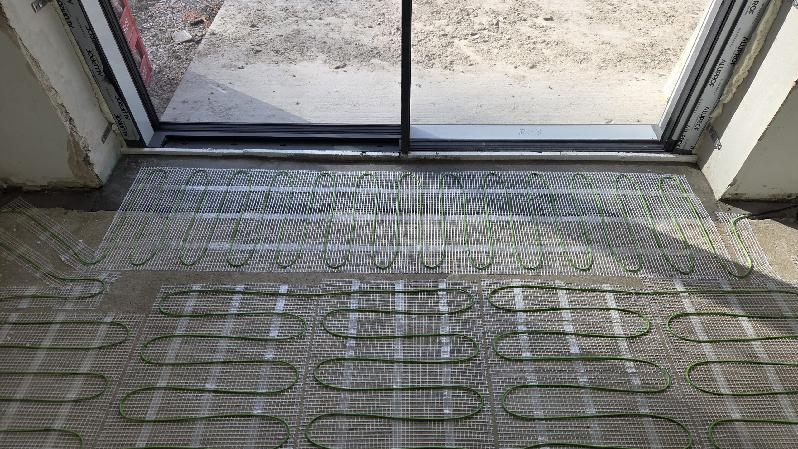 Maty grzewcze w domu w Przysusze