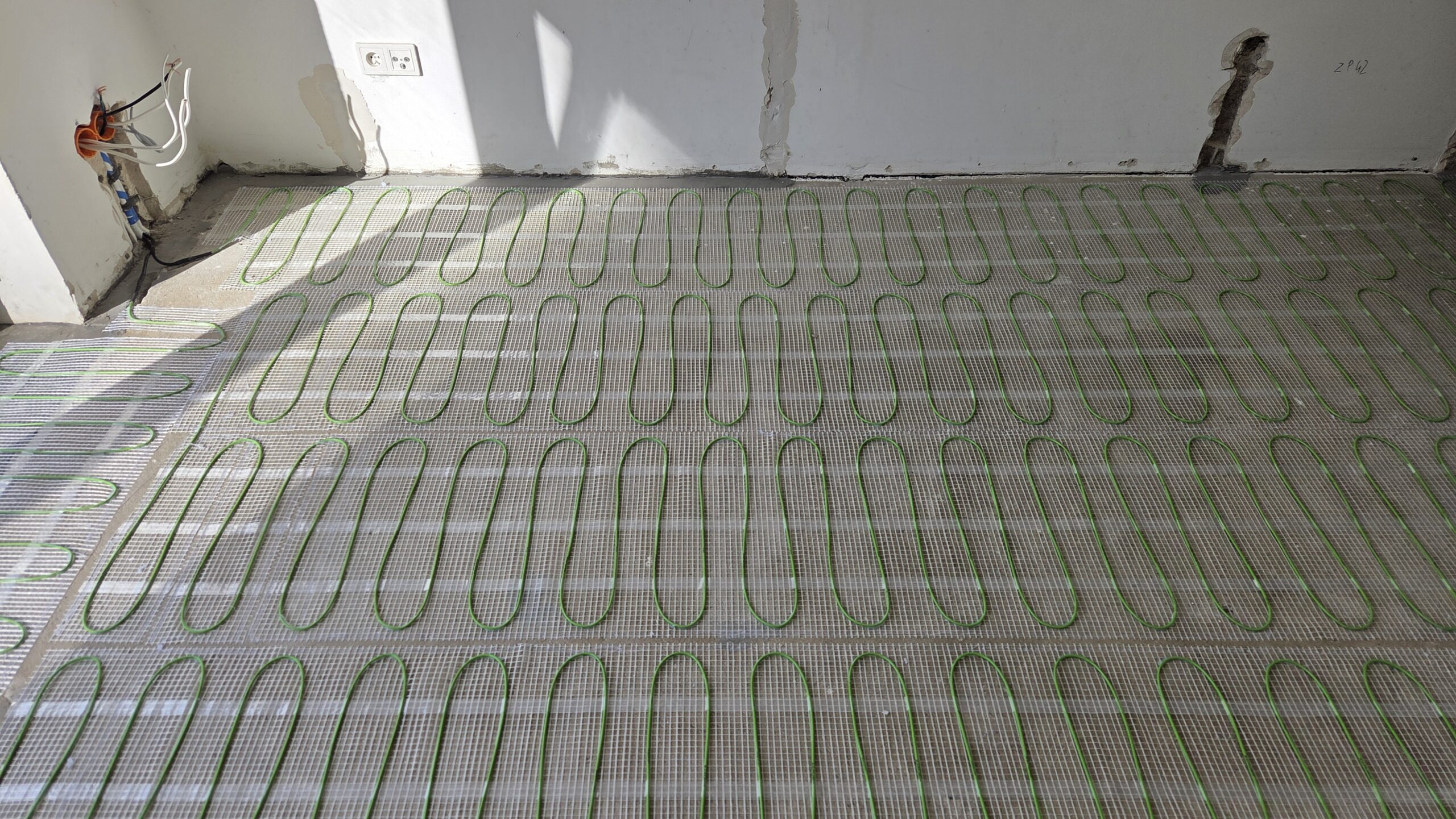 Maty grzewcze w domu w Przysusze