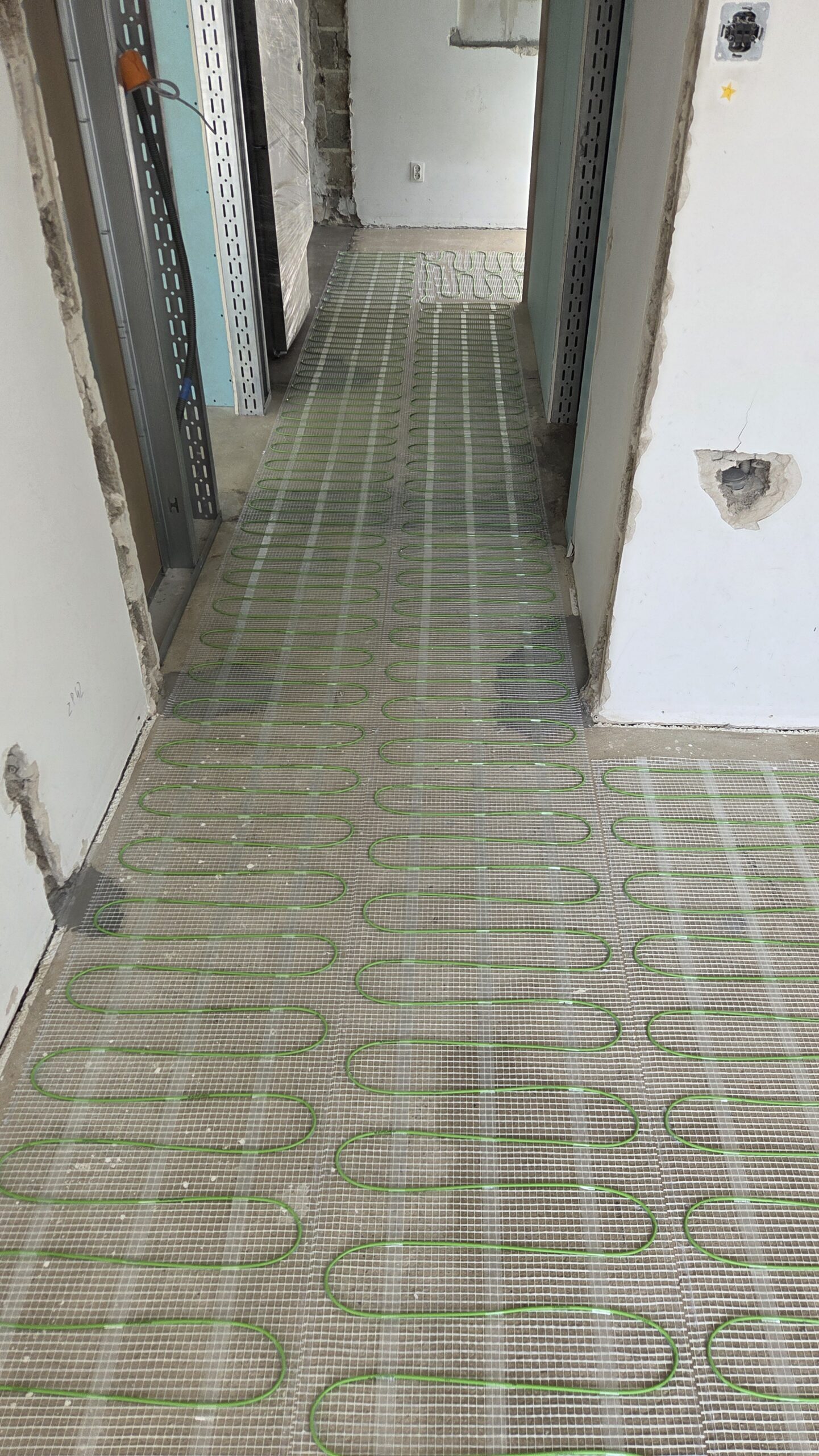 Maty grzewcze w domu w Przysusze