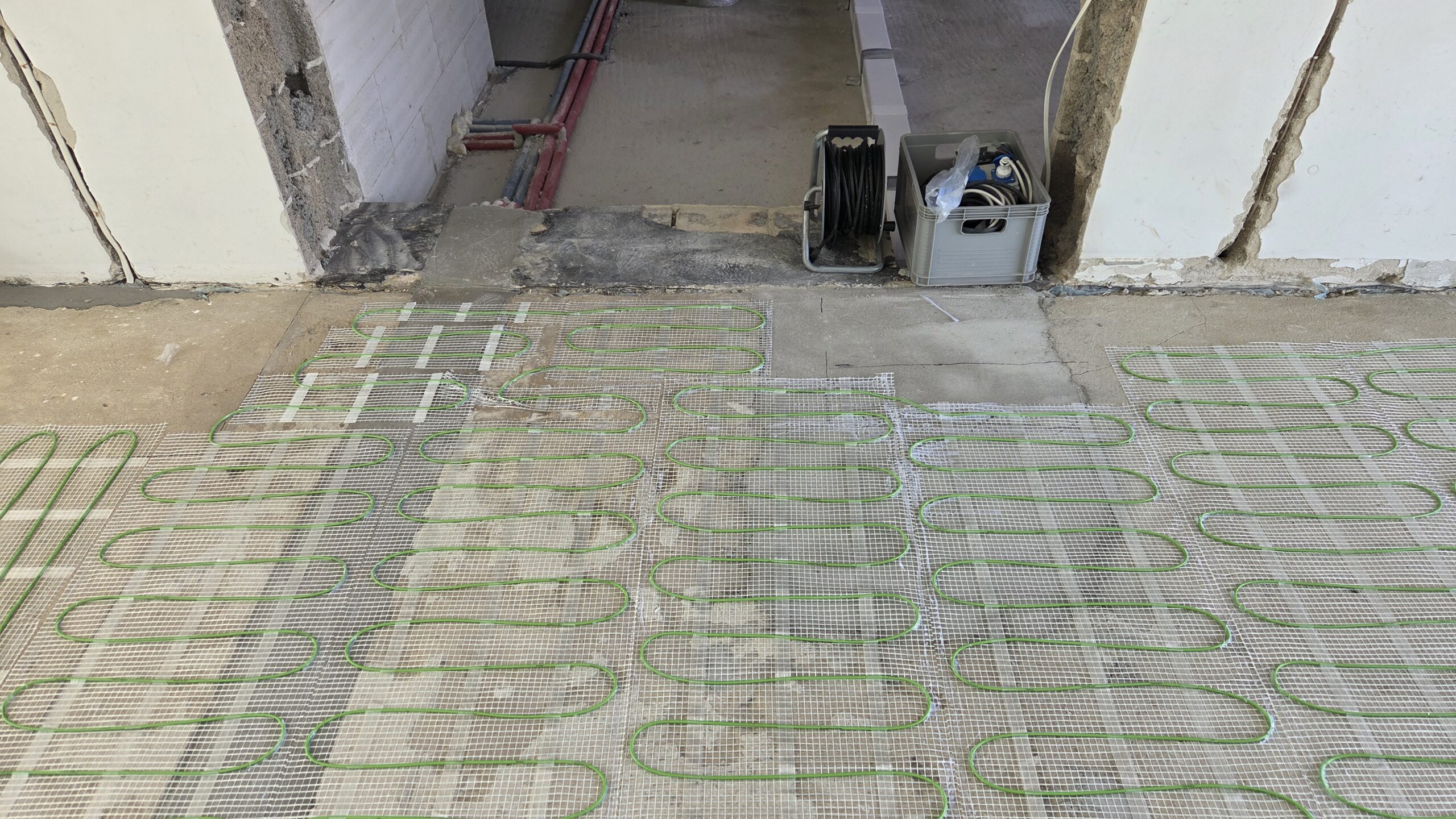 Maty grzewcze w domu w Przysusze