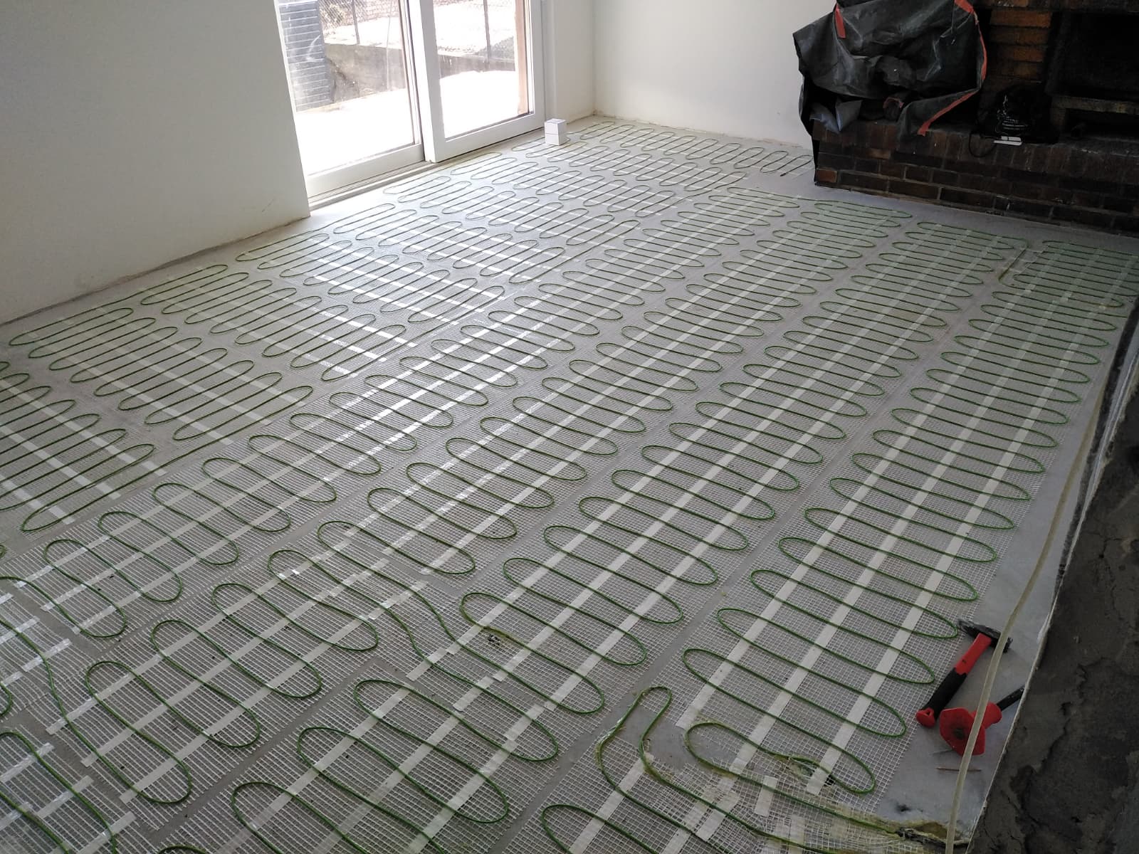 Ogrzewanie podłogowe w remontowanym domu w Ostrowie