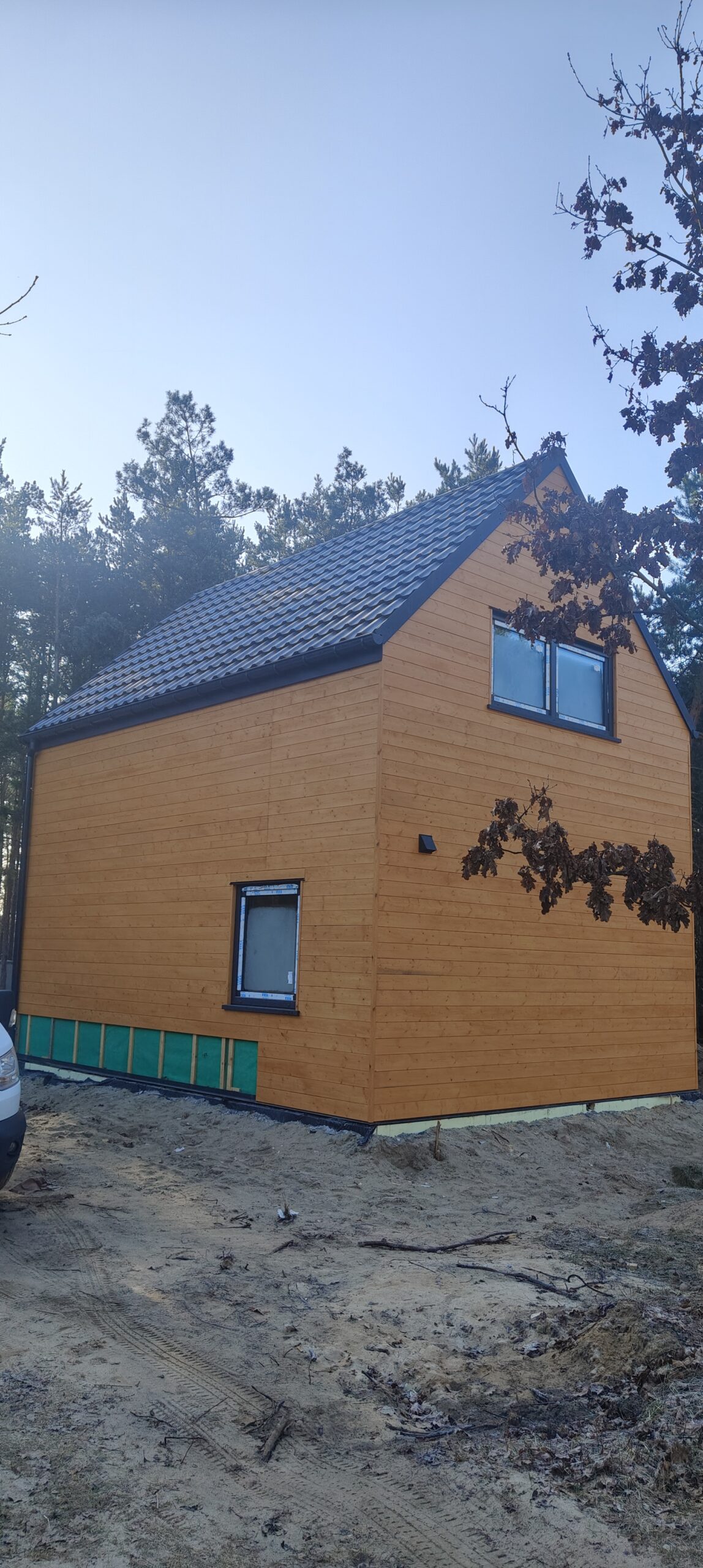 Ogrzewanie bezpośrednie w domku we Władysławowie