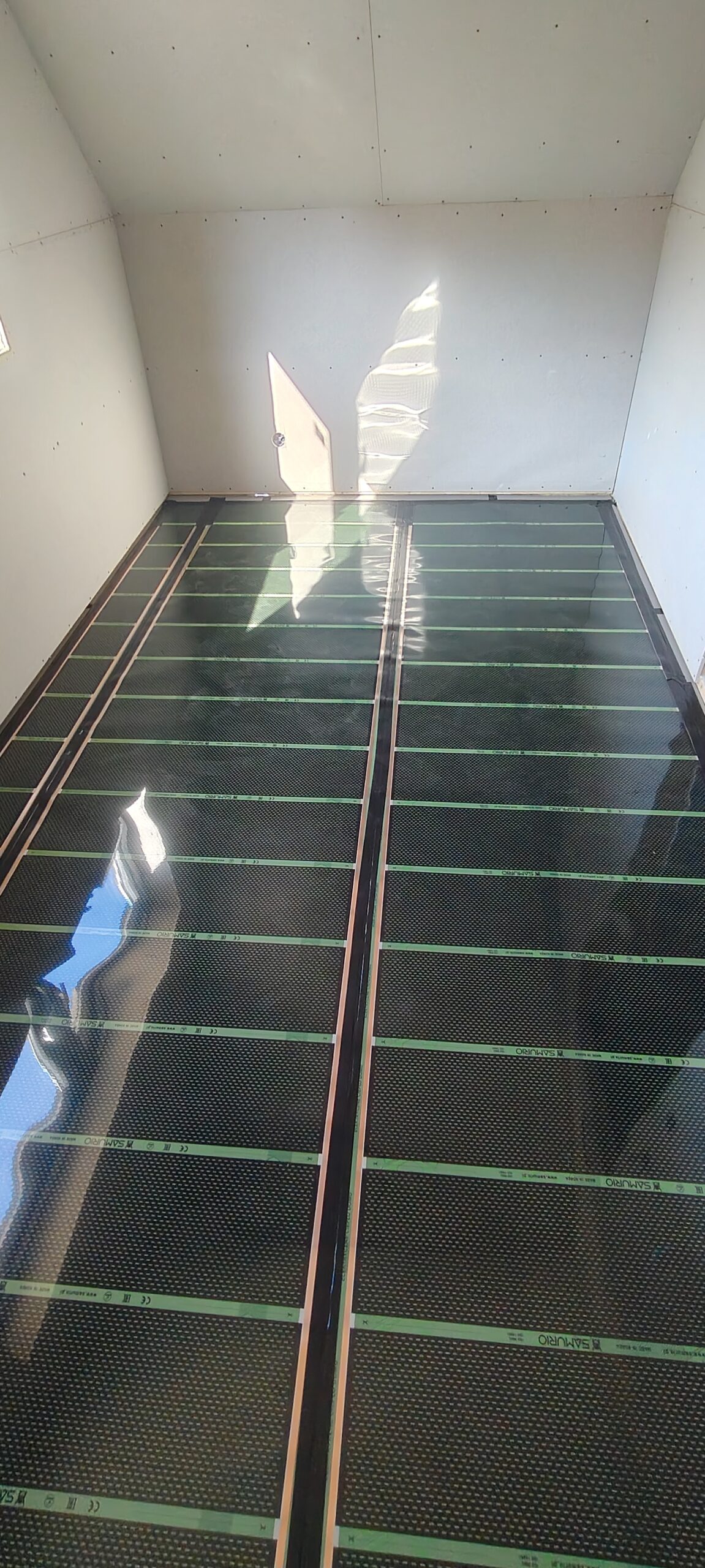 Ogrzewanie bezpośrednie w domku we Władysławowie