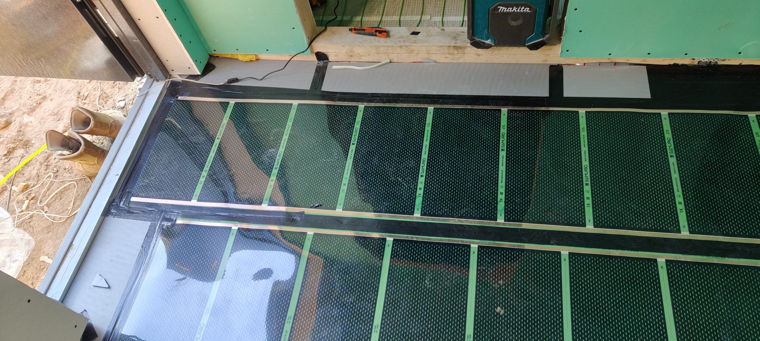 Ogrzewanie bezpośrednie w domku we Władysławowie