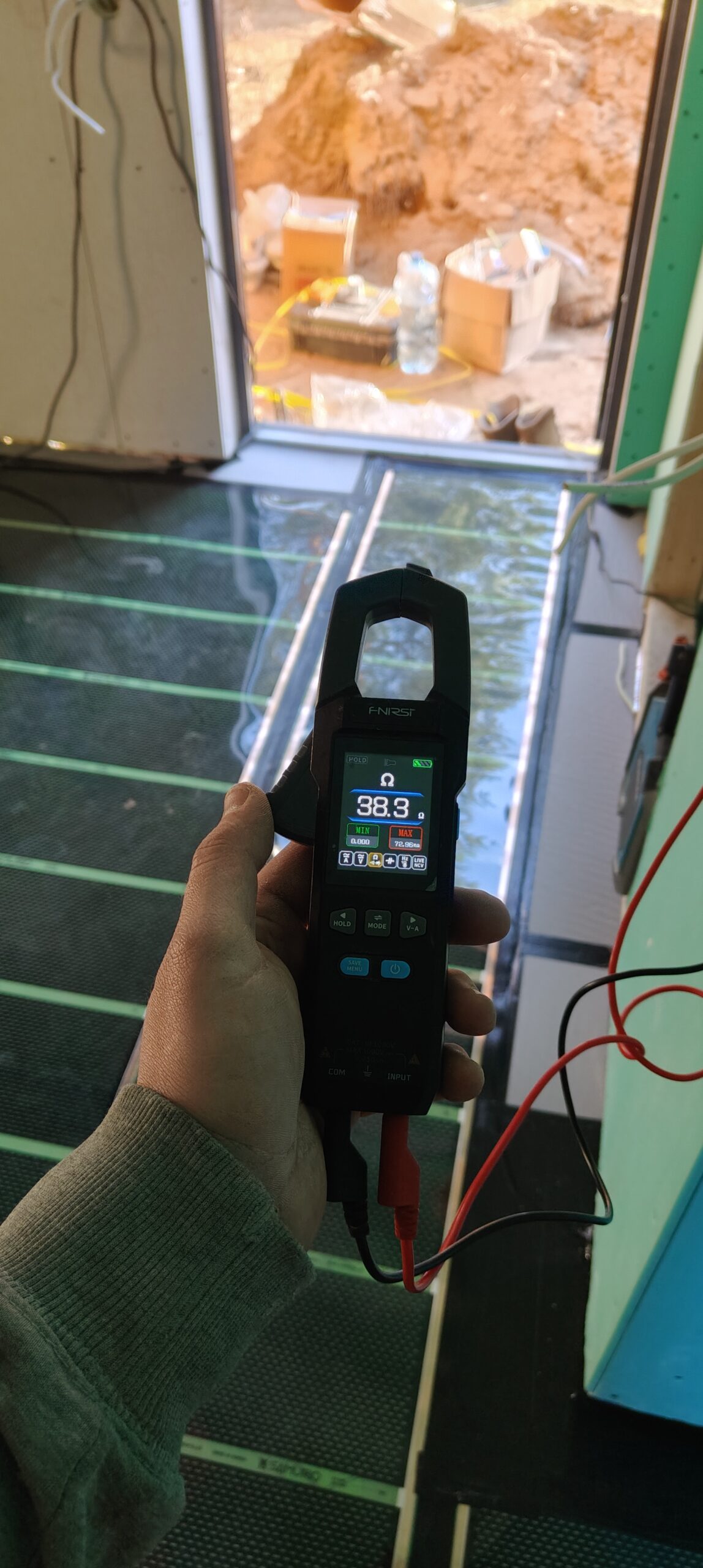 Ogrzewanie bezpośrednie w domku we Władysławowie