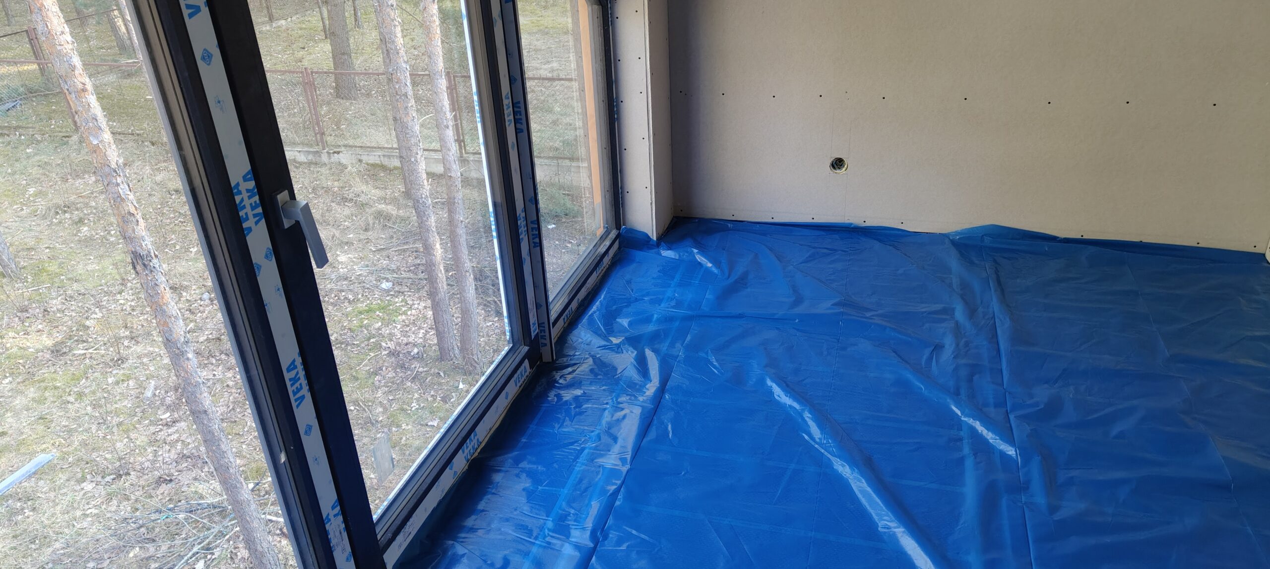 Ogrzewanie bezpośrednie w domku we Władysławowie