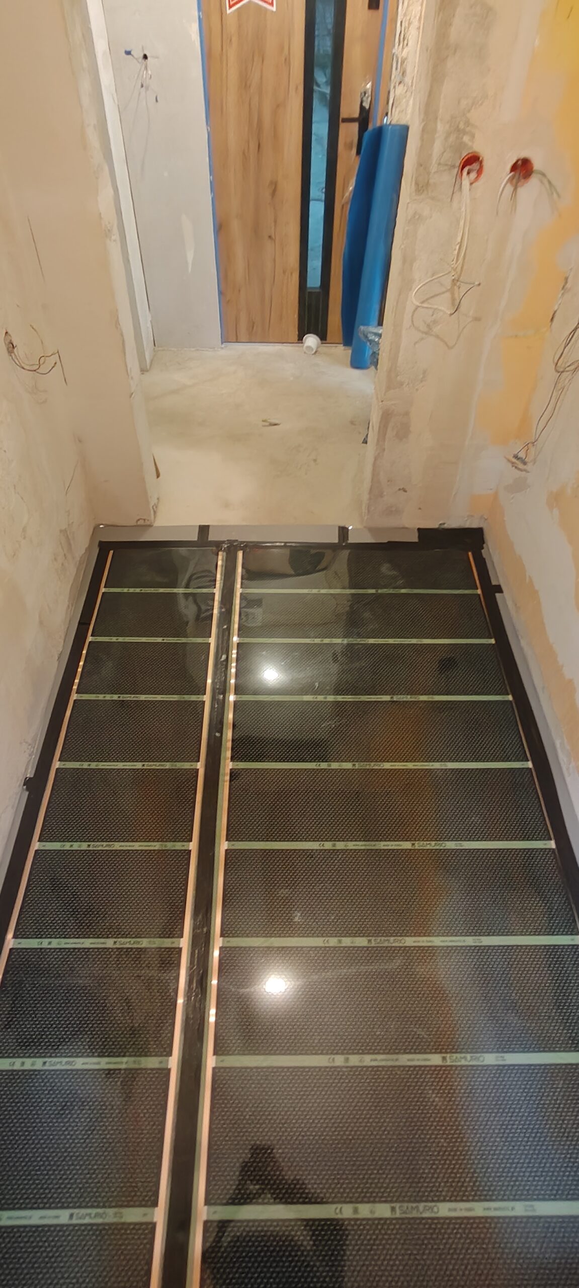 Ogrzewanie bezpośrednie w domku w Bydgoszczy