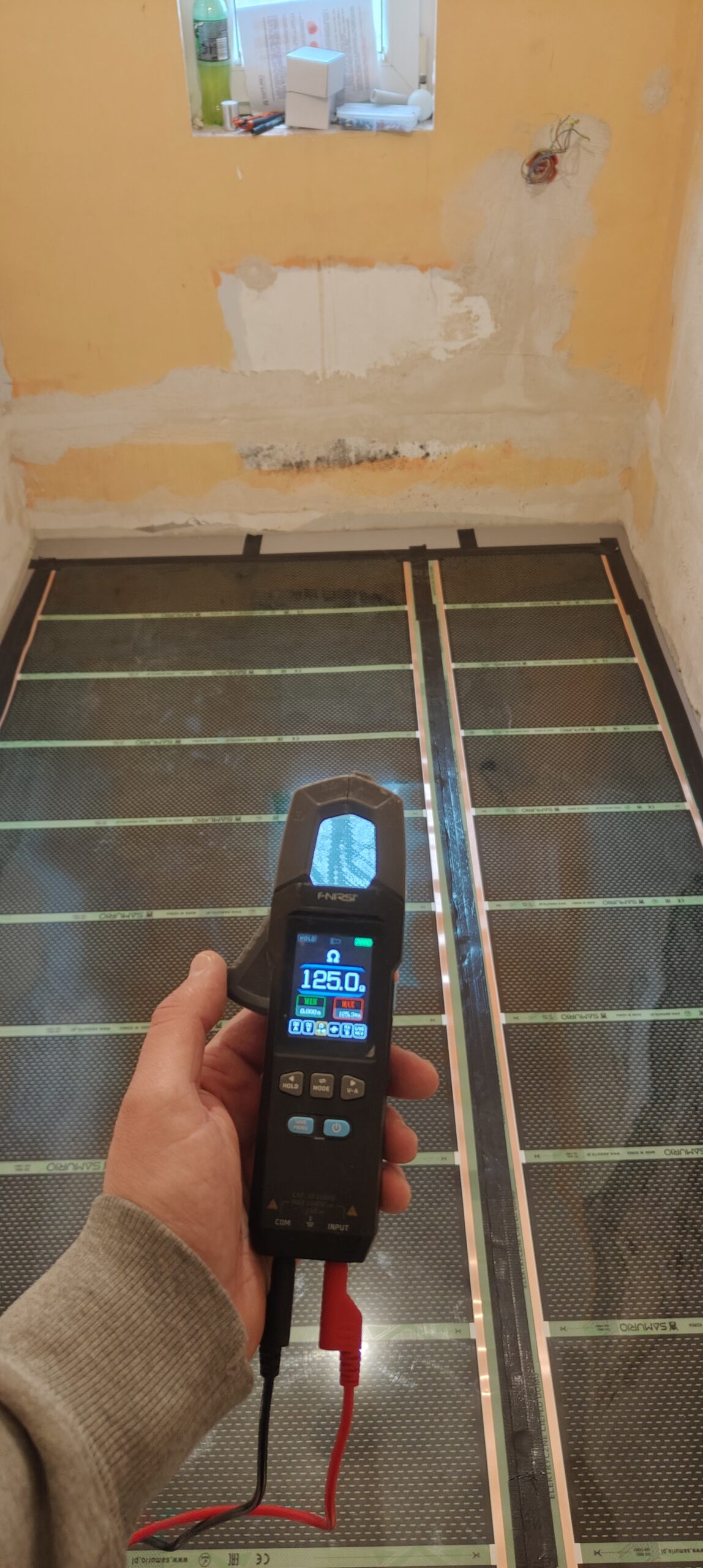 Ogrzewanie bezpośrednie w domku w Bydgoszczy