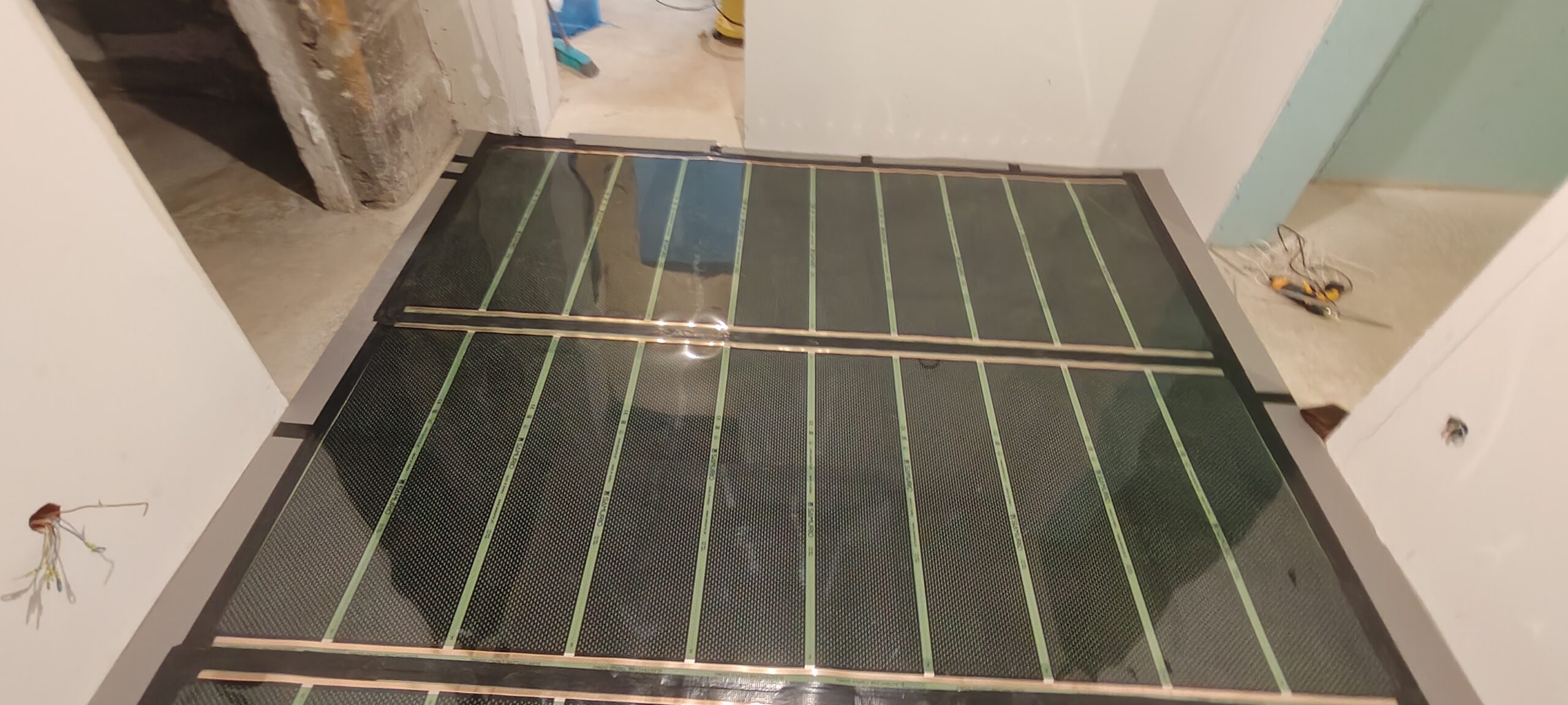 Ogrzewanie bezpośrednie w domku w Bydgoszczy