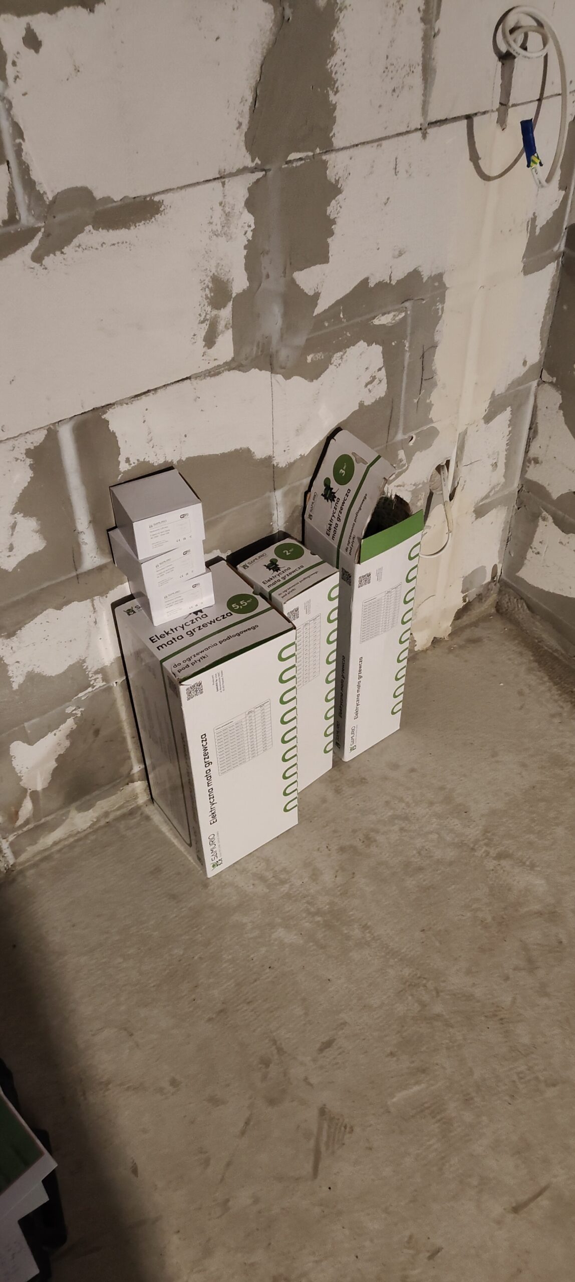 Ogrzewanie bezpośrednie w domku w Bydgoszczy