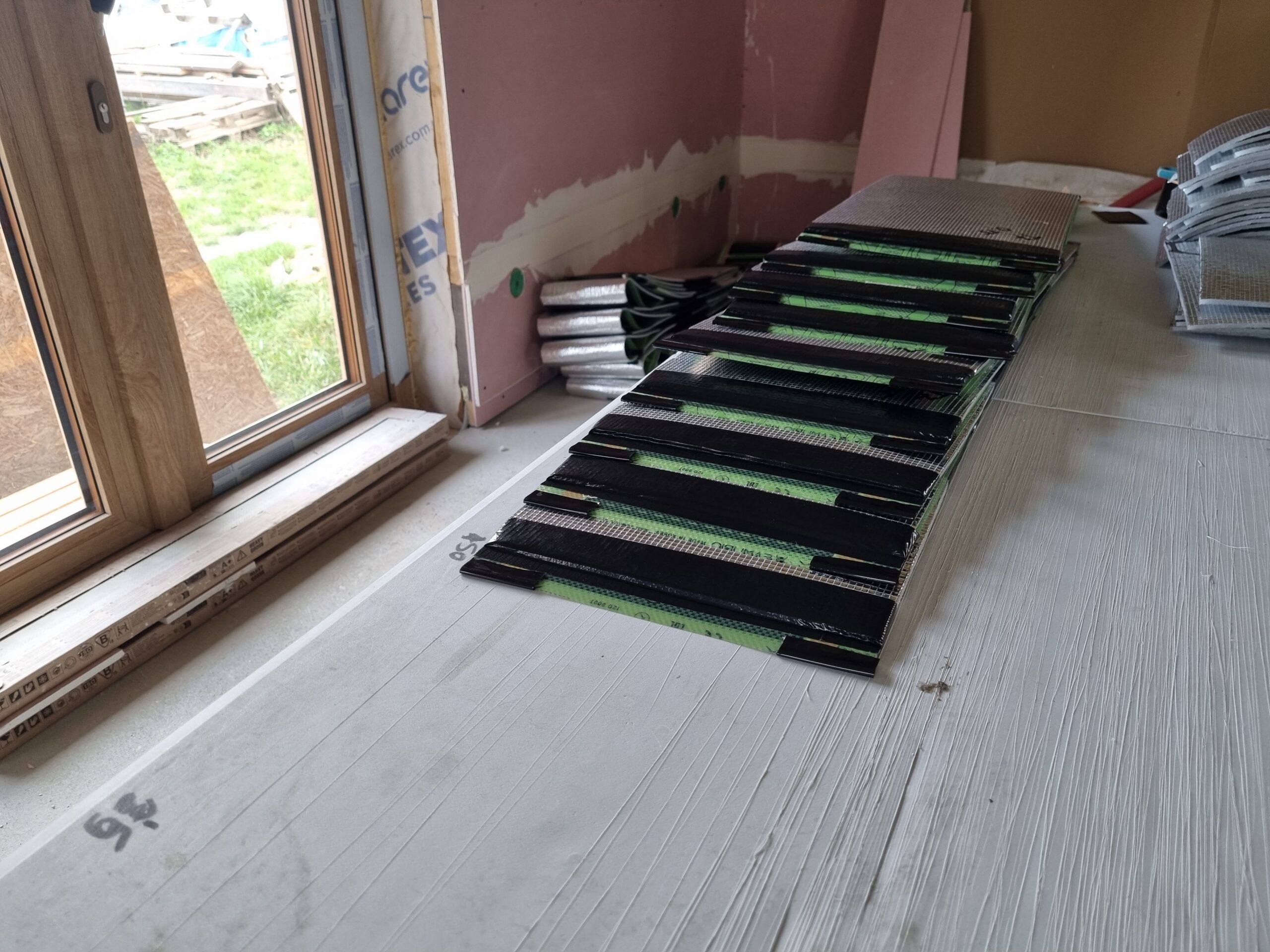 Folia sufitowa i maty grzewcze w Kuropatniku
