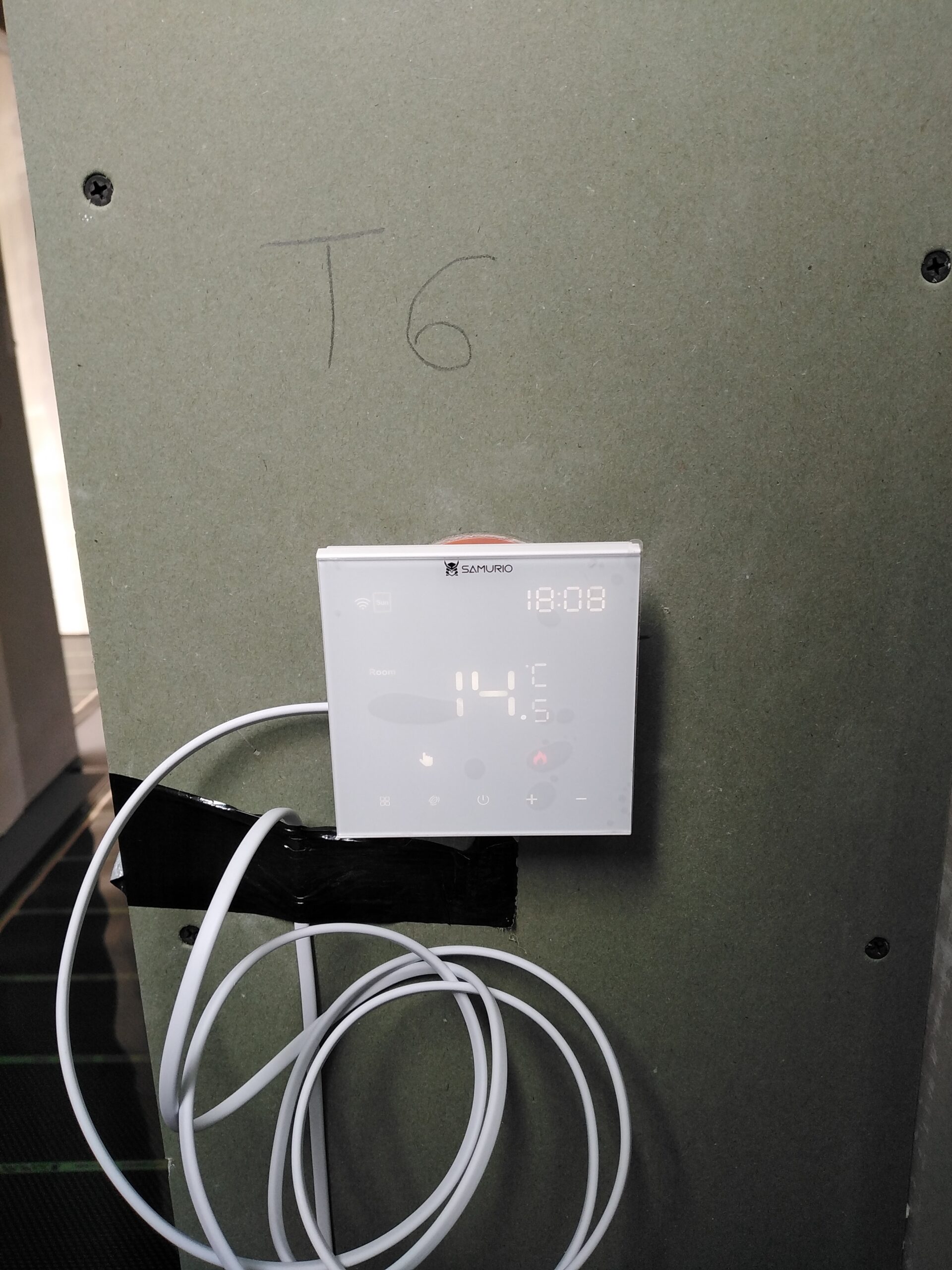 Ogrzewany elektrycznie dom szkieletowy w Szuminie