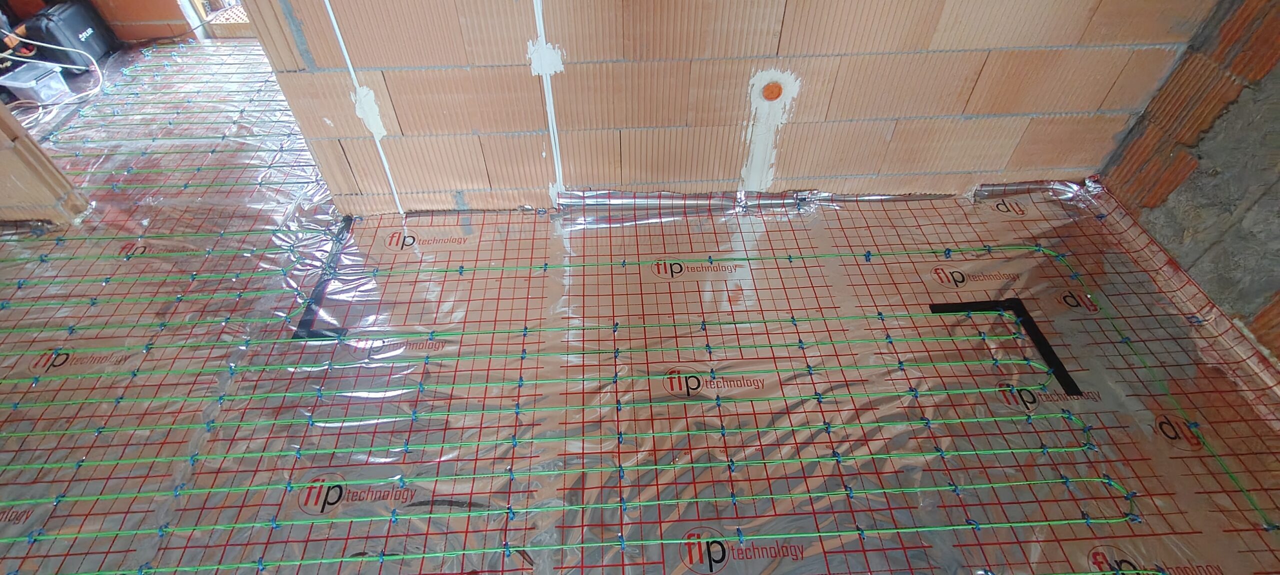 Kable grzewcze w domu jednorodzinnym w Koninie