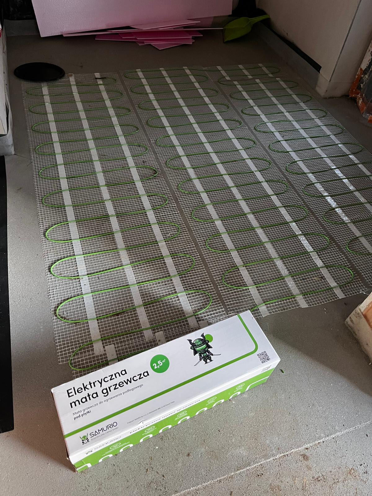Ogrzewanie bezpośrednie w ponad 200 m2 domu w Przeźmierowie
