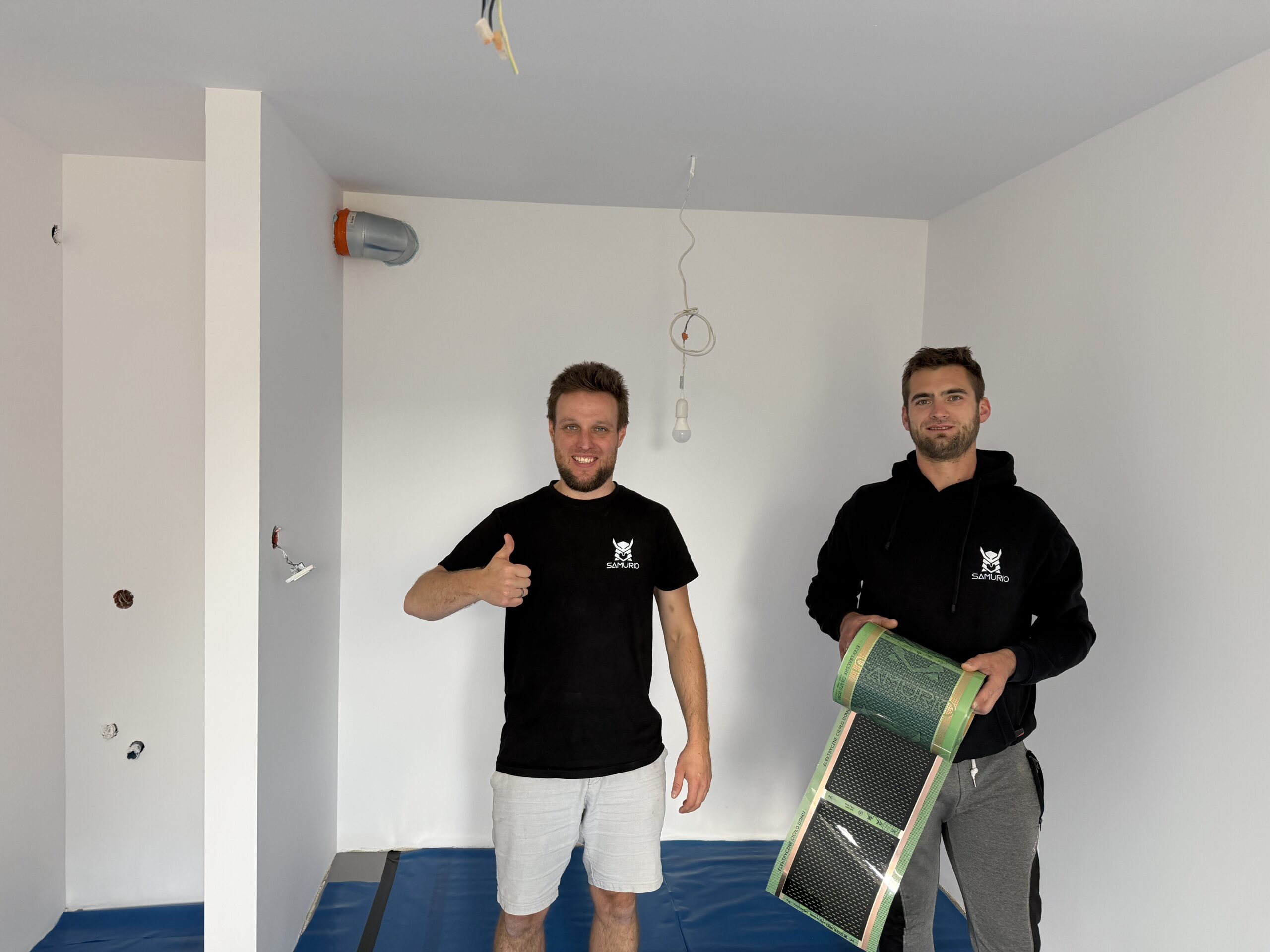 Modernizacja ogrzewania w mieszkaniu w Boguszowie-Gorcach z wykorzystaniem folii grzewczych
