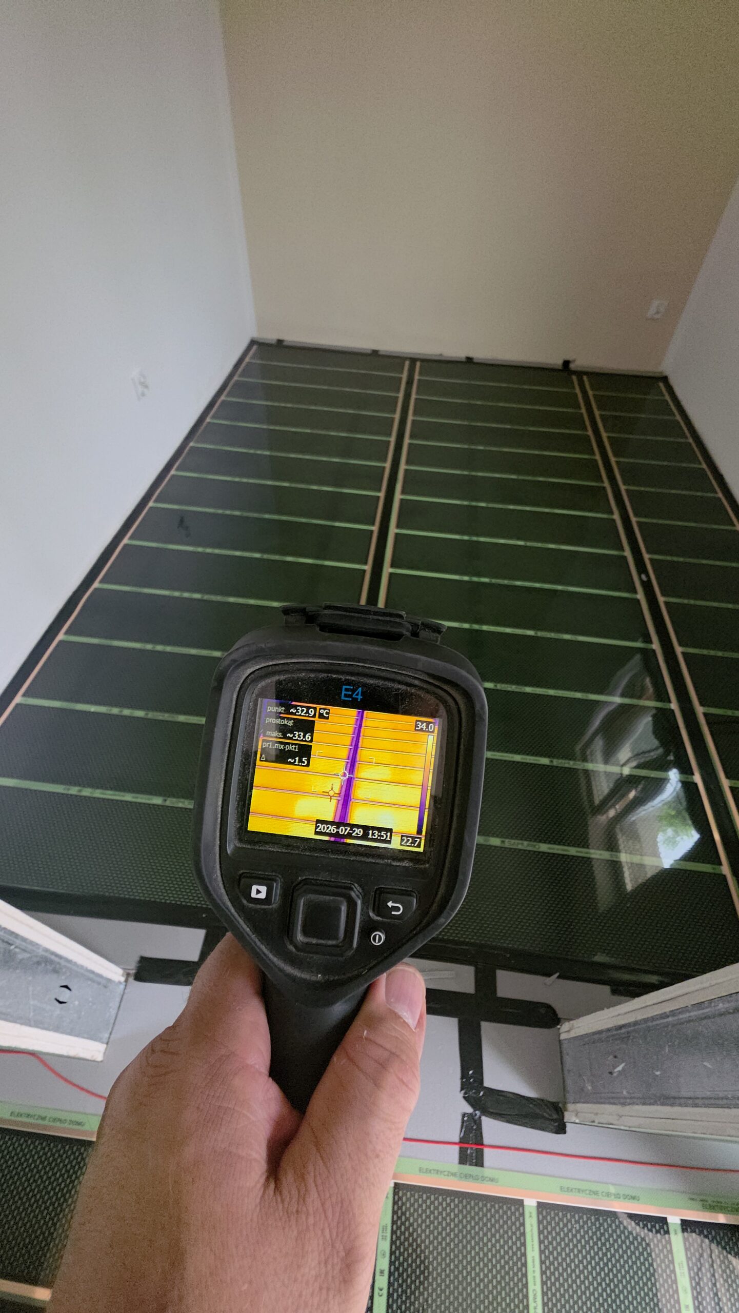 Ogrzewanie elektryczne w remontowanym domu w Międzyrzeczu