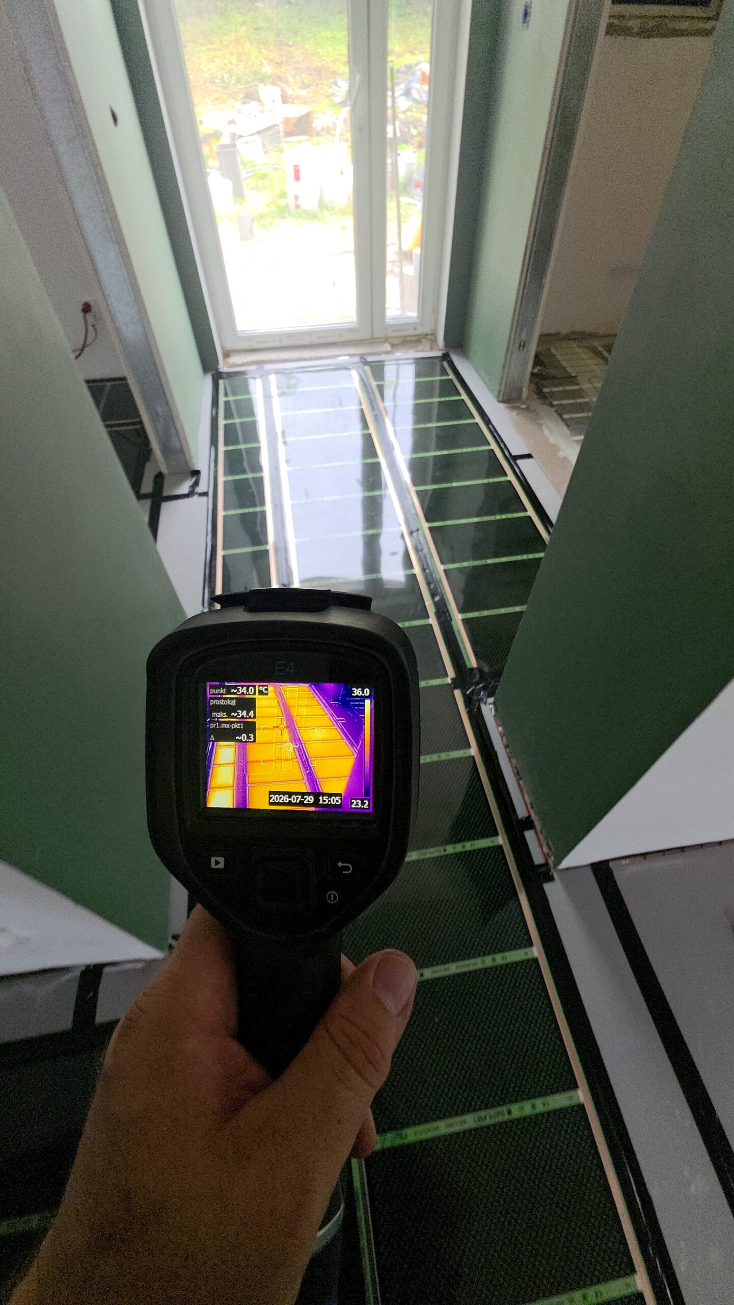 Ogrzewanie elektryczne w remontowanym domu w Międzyrzeczu