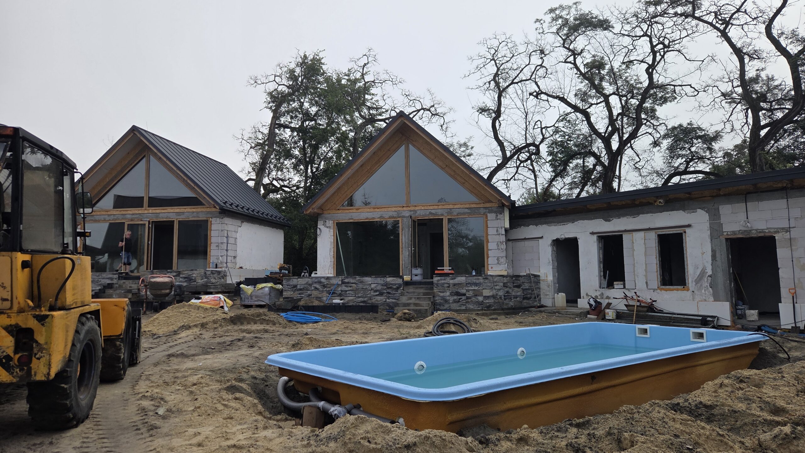 Maty grzewcze w domach o łącznej powierzchni ponad 200 m² w Zaklikowie