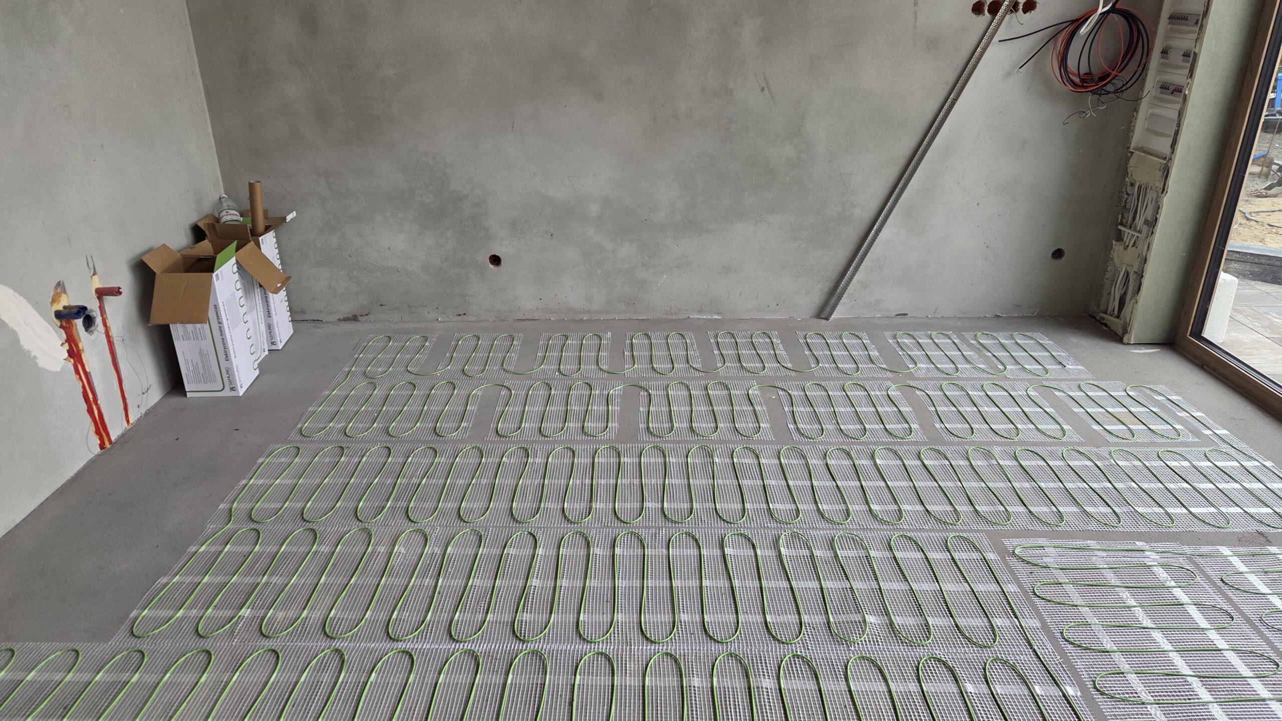 Maty grzewcze w domach o łącznej powierzchni ponad 200 m² w Zaklikowie