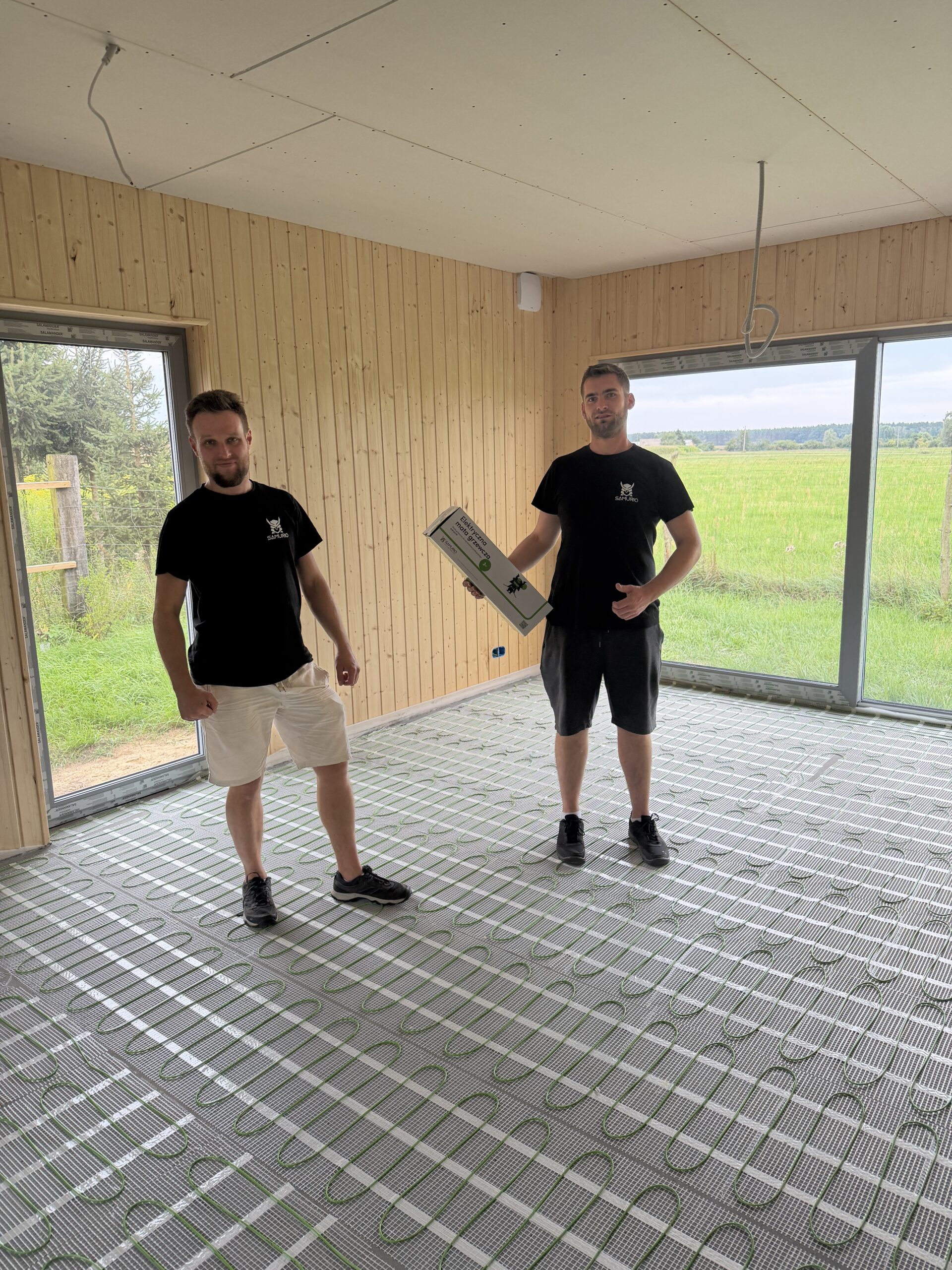 Dom blisko 90 m² w Otorowie z ogrzewaniem opartym na foliach i matach grzewczych