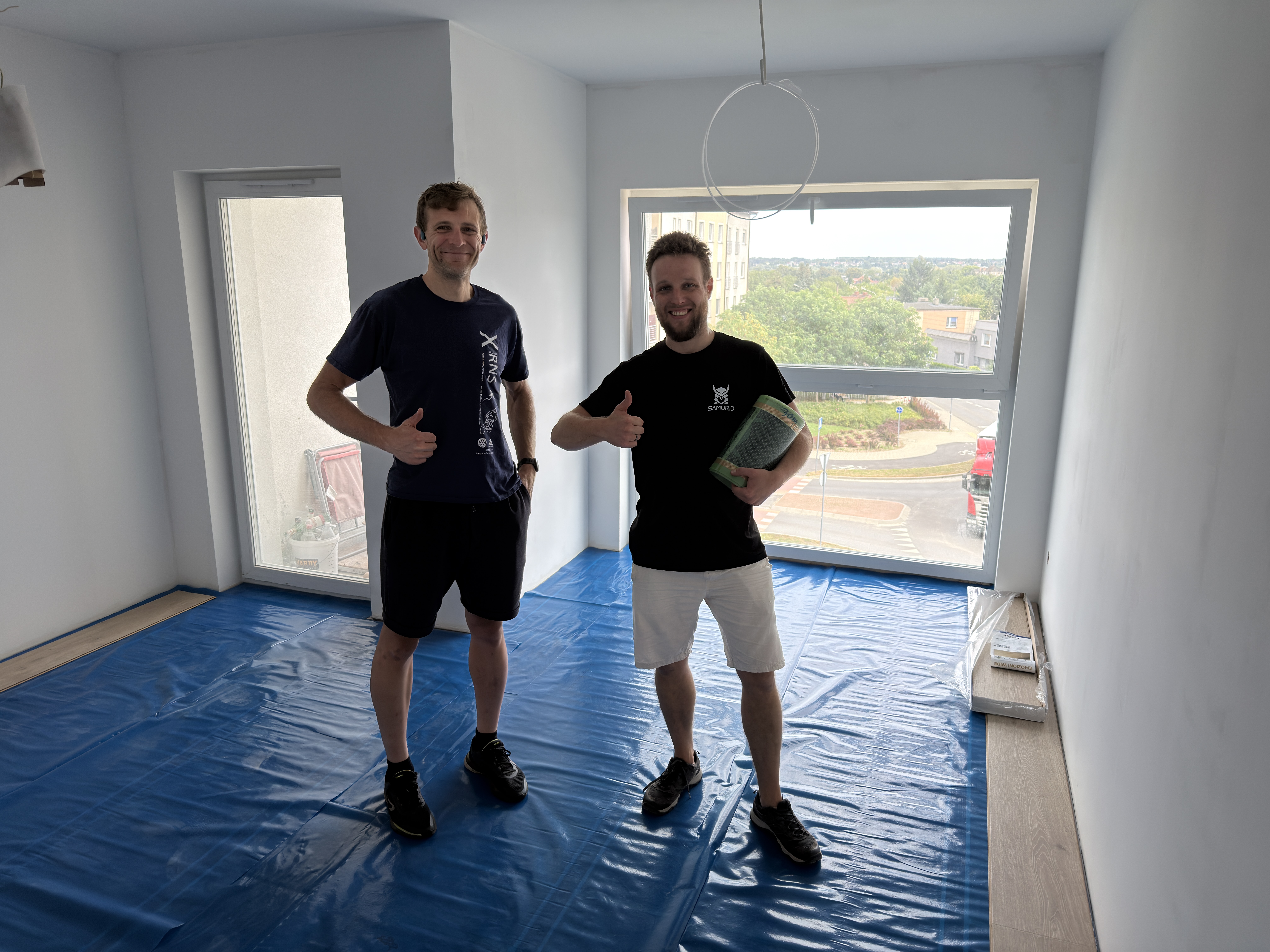 Folie grzewcze w mieszkaniu o powierzchni 26 m² w Luboniu