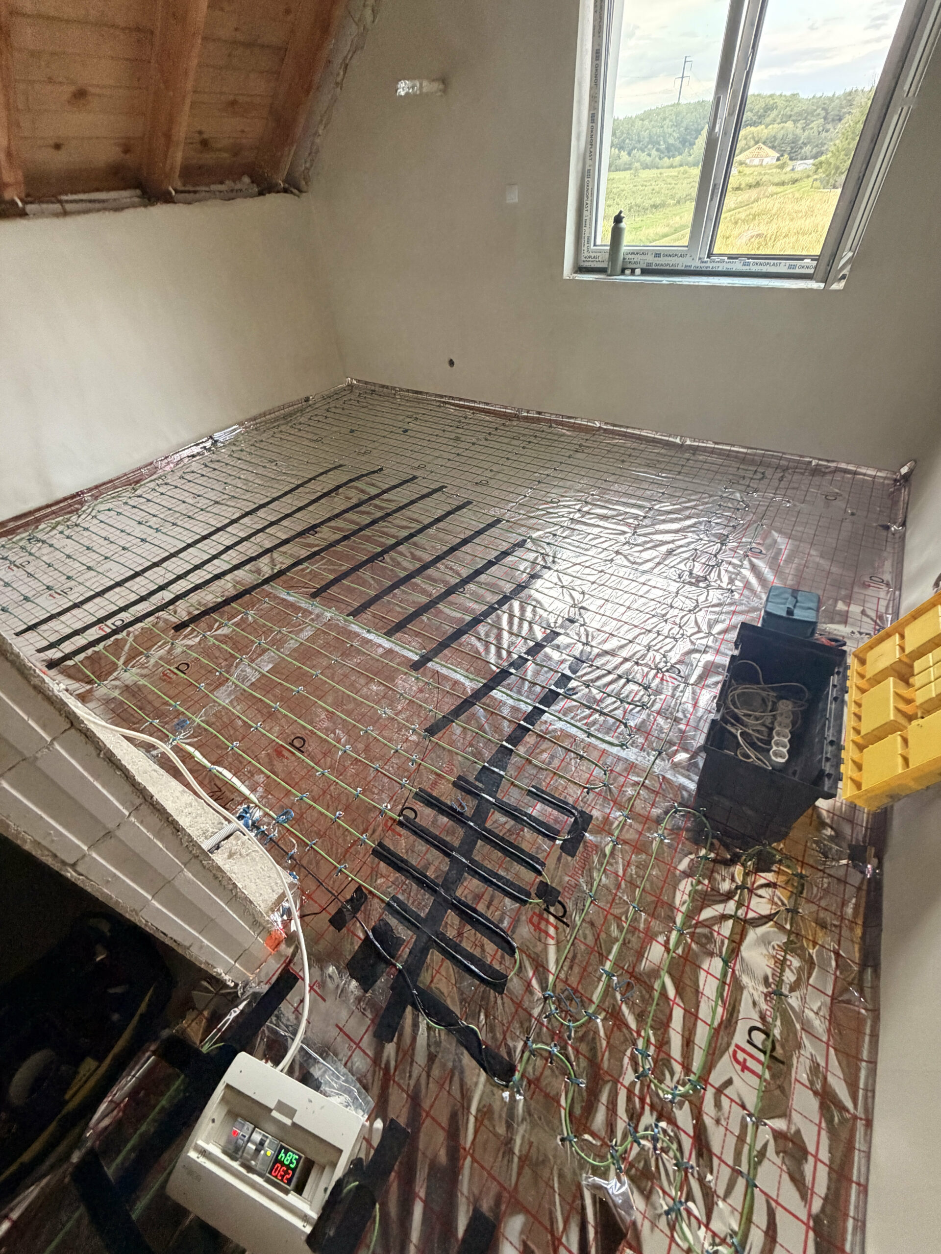 Ponad 200 m² ogrzewania akumulacyjnego w Zębicach. Realizacja w dwóch etapach